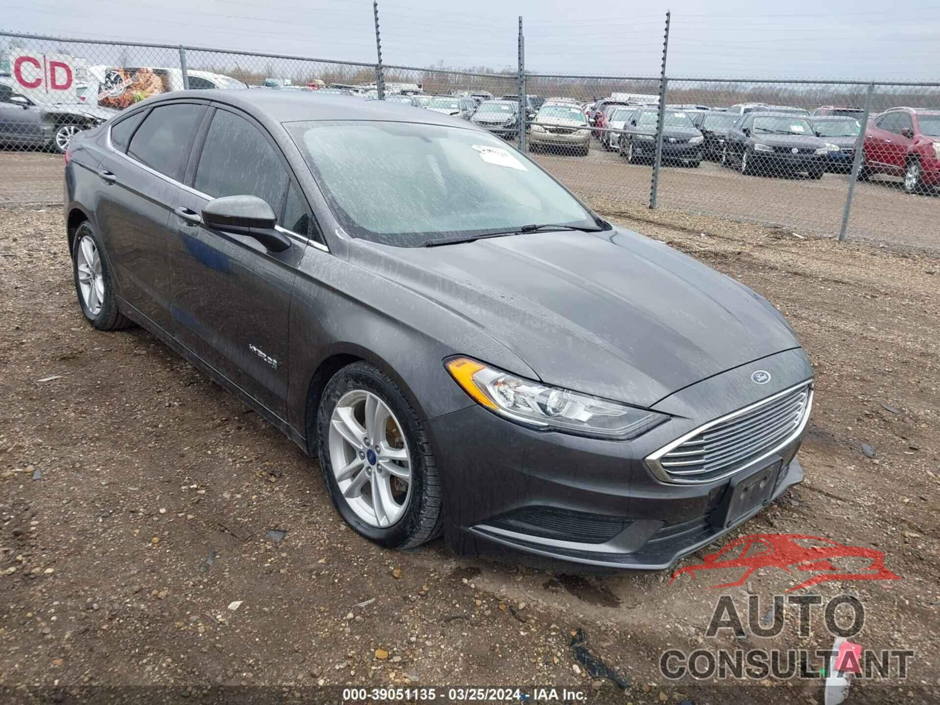 FORD FUSION HYBRID 2018 - 3FA6P0LU2JR152647