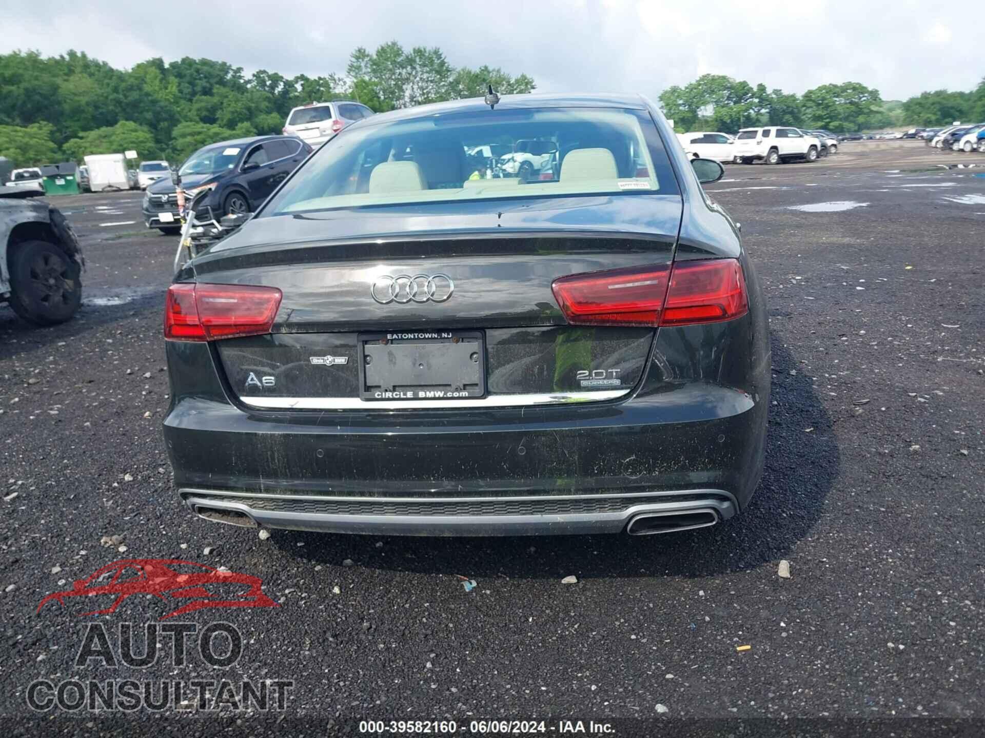 AUDI A6 2016 - WAUGFAFC8GN123298