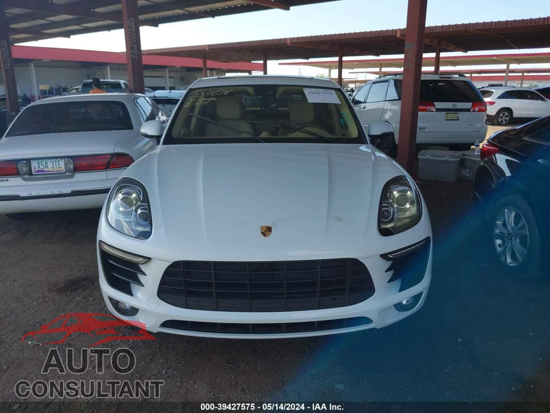 PORSCHE MACAN 2017 - WP1AB2A53HLB12871