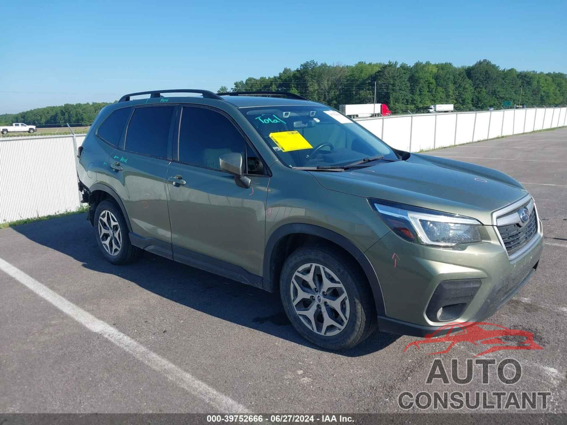 SUBARU FORESTER 2021 - JF2SKAJC3MH464345