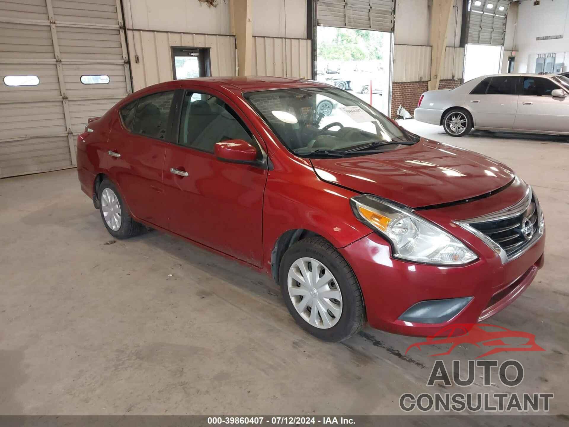 NISSAN VERSA 2019 - 3N1CN7AP3KL818835