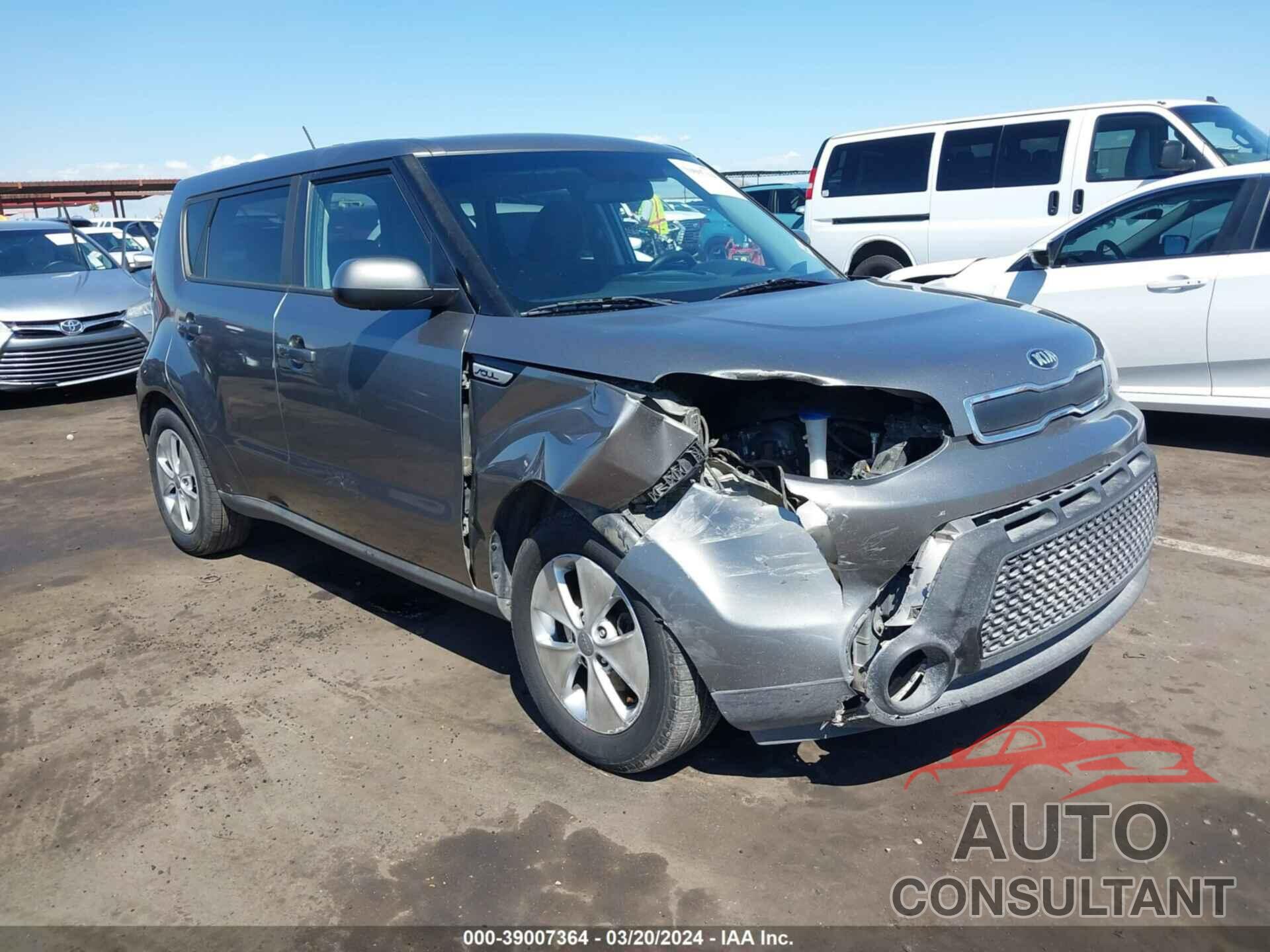 KIA SOUL 2016 - KNDJN2A24G7286809
