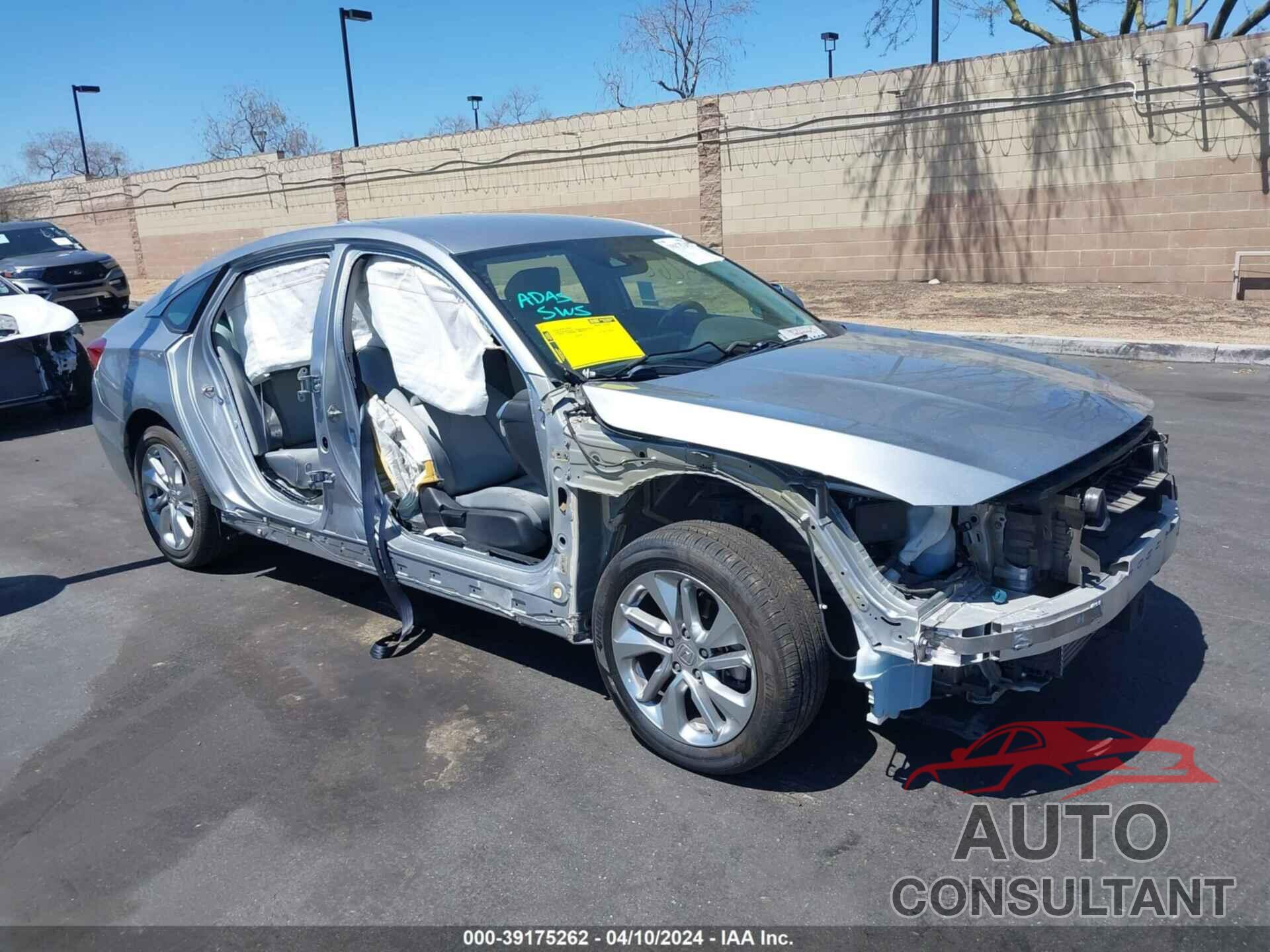 HONDA ACCORD 2019 - 1HGCV1F12KA079853