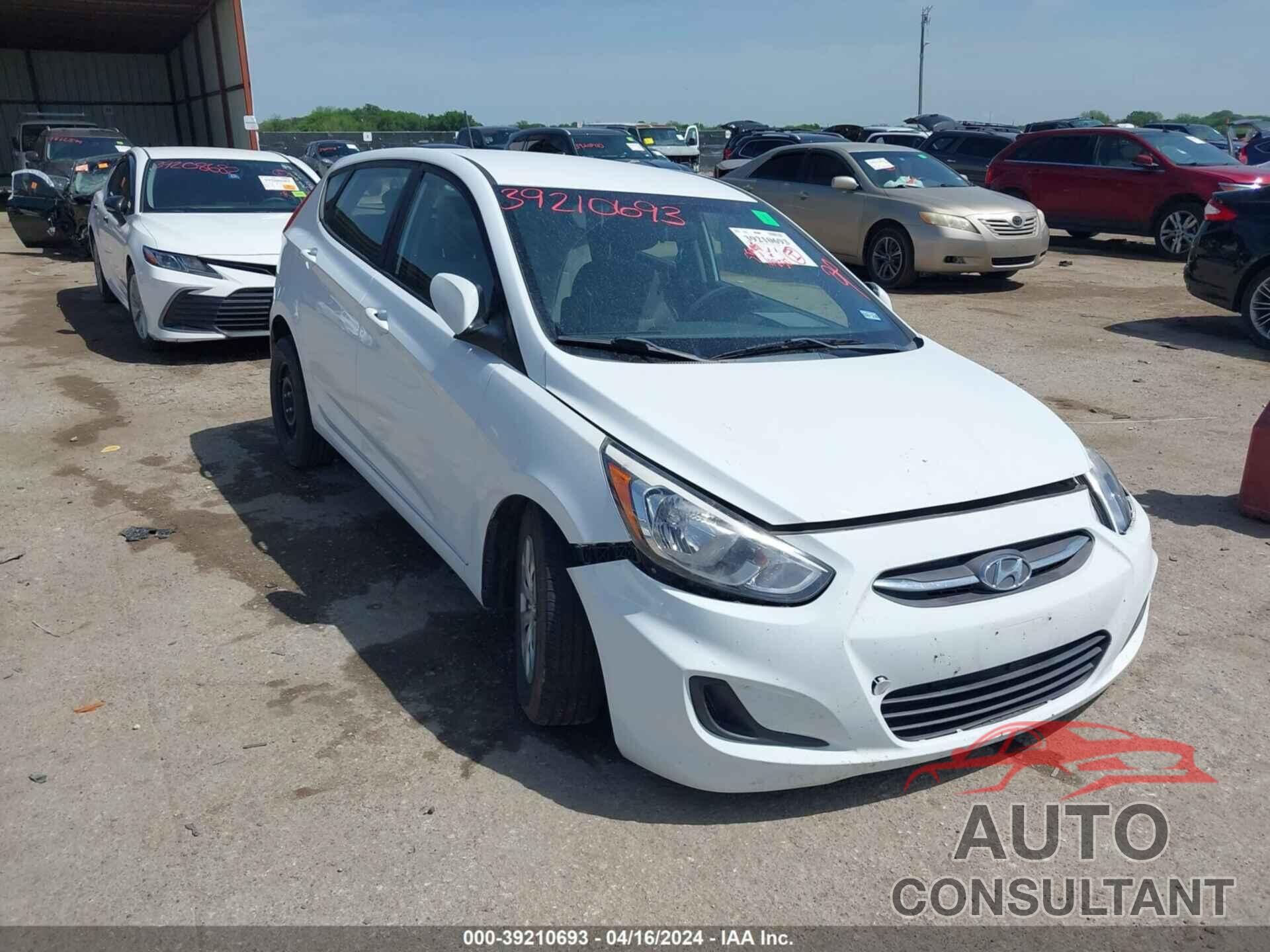 HYUNDAI ACCENT 2017 - KMHCT5AE3HU324331