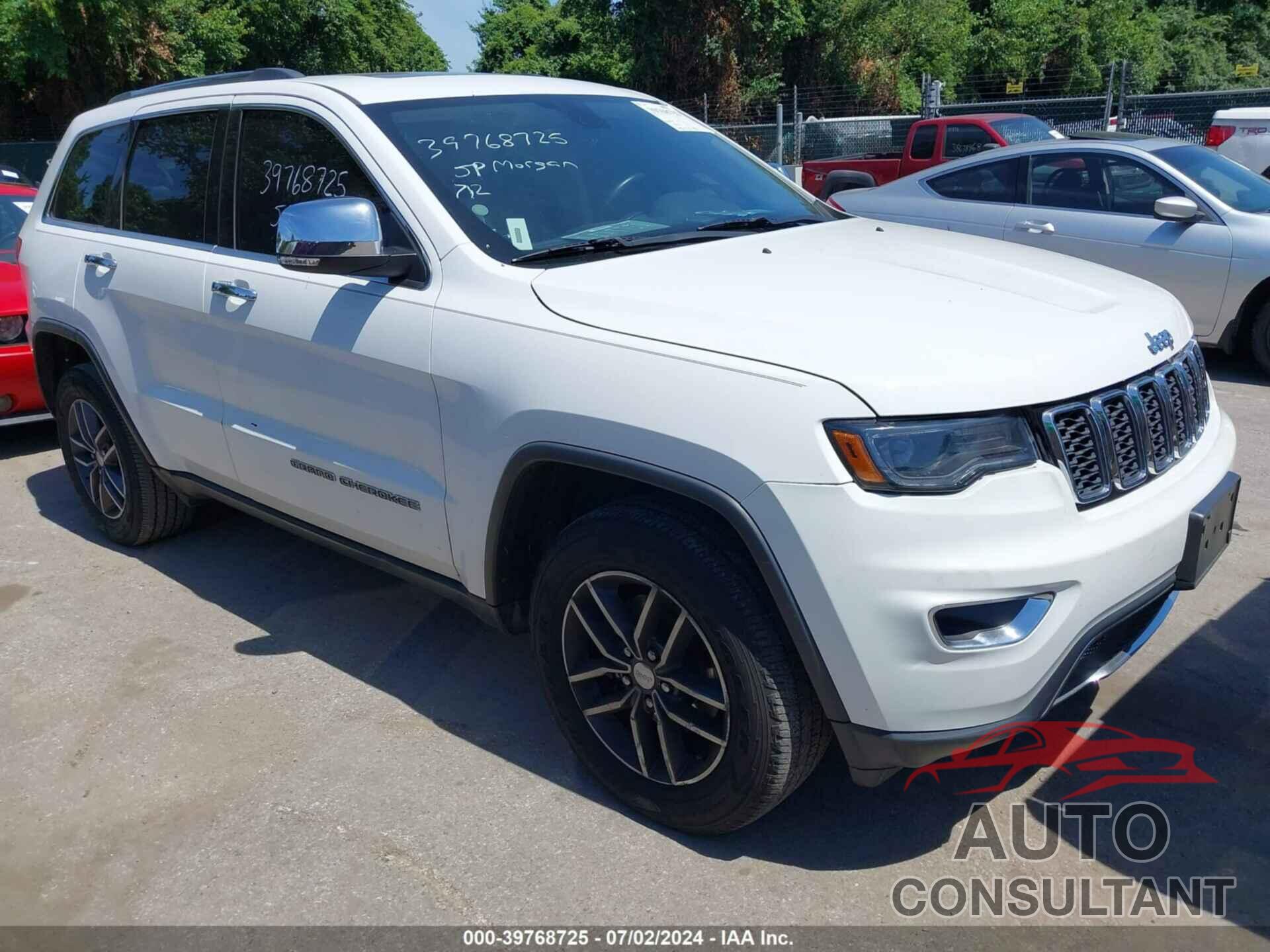 JEEP GRAND CHEROKEE 2017 - 1C4RJFBG9HC671369