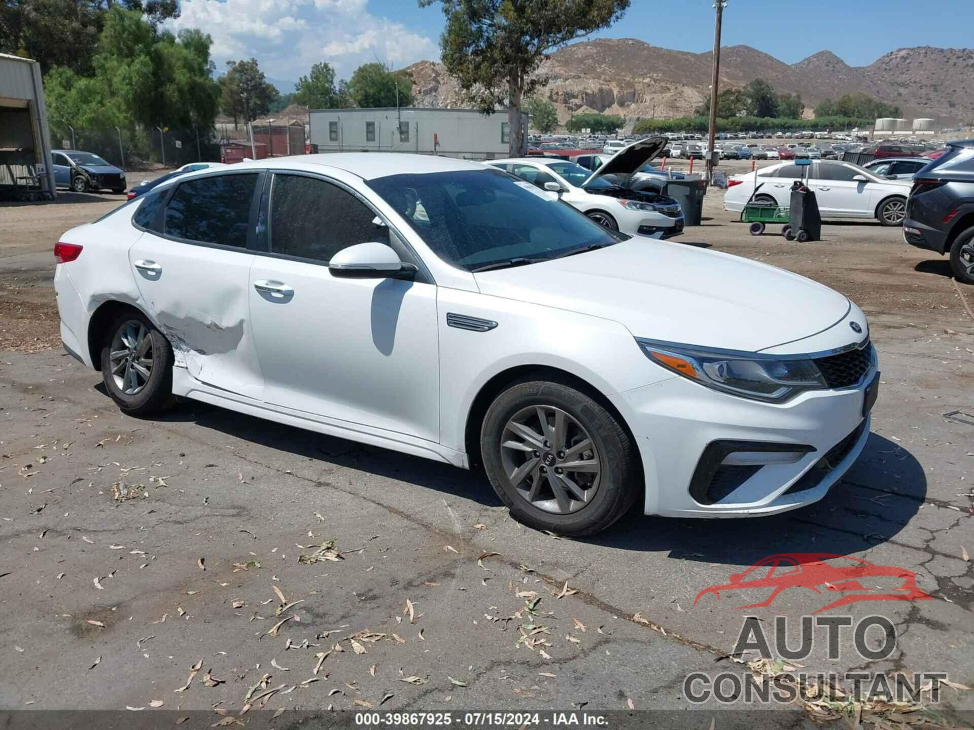KIA OPTIMA 2019 - 5XXGT4L38KG348696