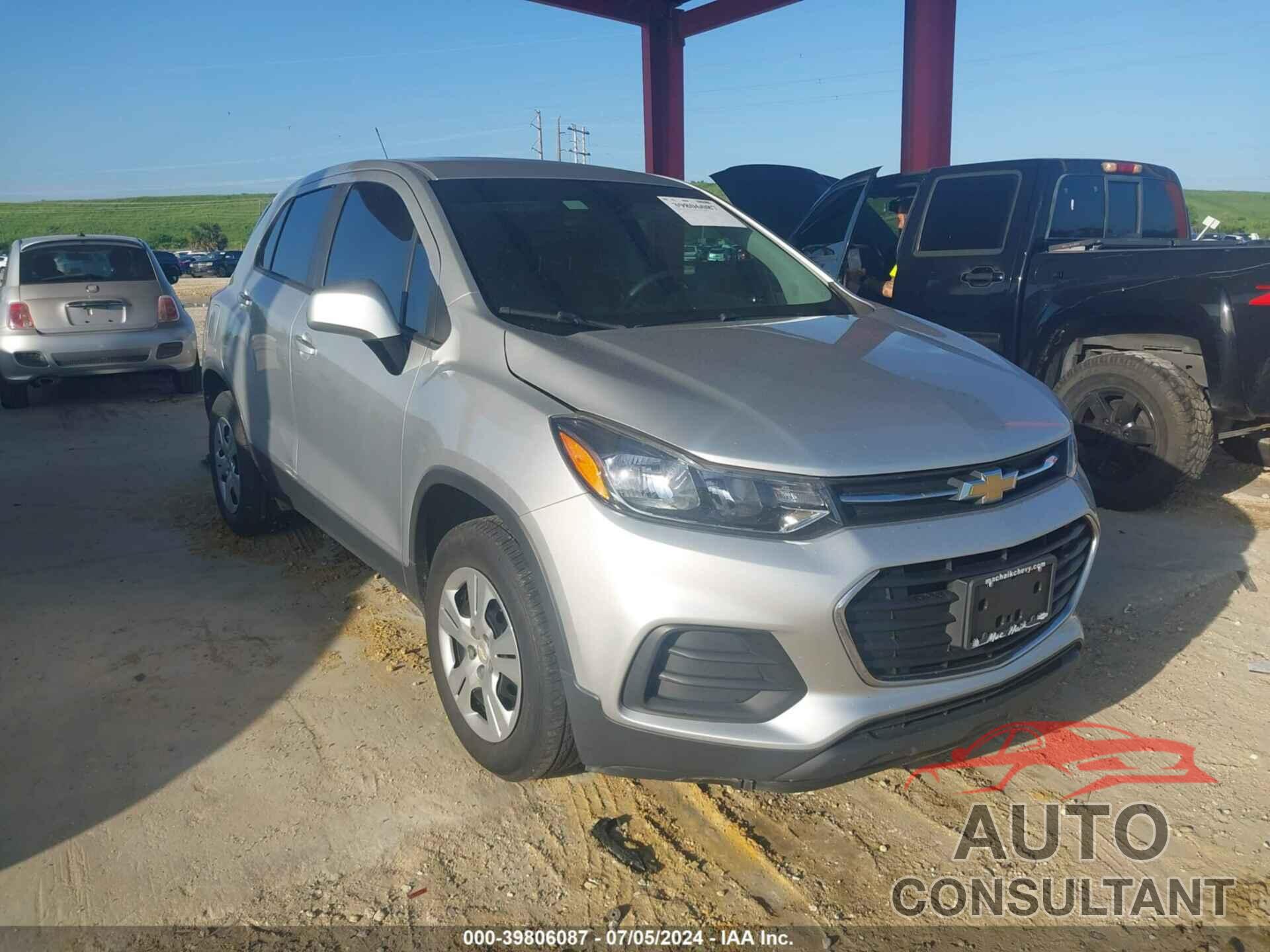 CHEVROLET TRAX 2017 - 3GNCJKSB7HL131744