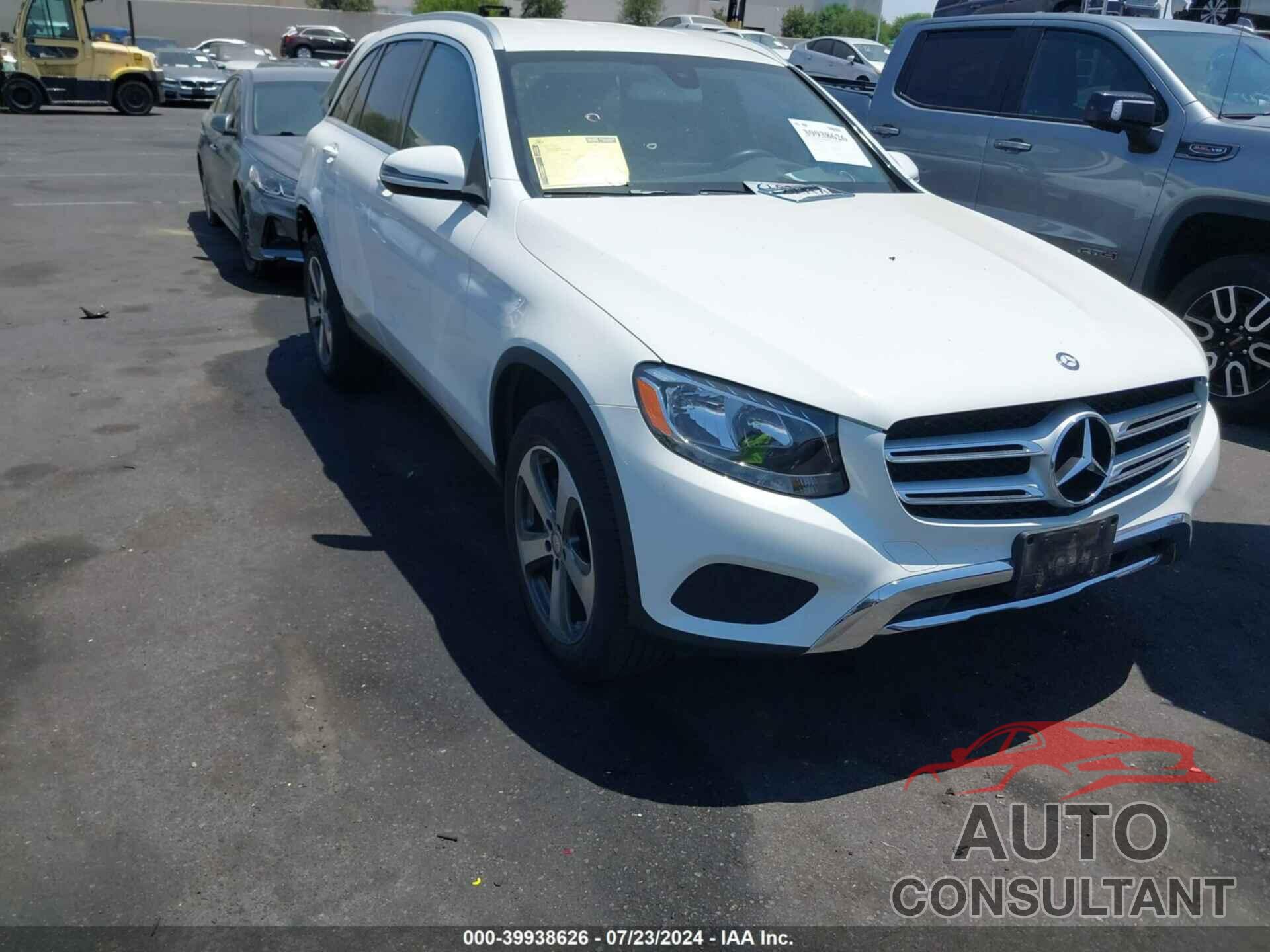 MERCEDES-BENZ GLC 300 2016 - WDC0G4JB6GF054651