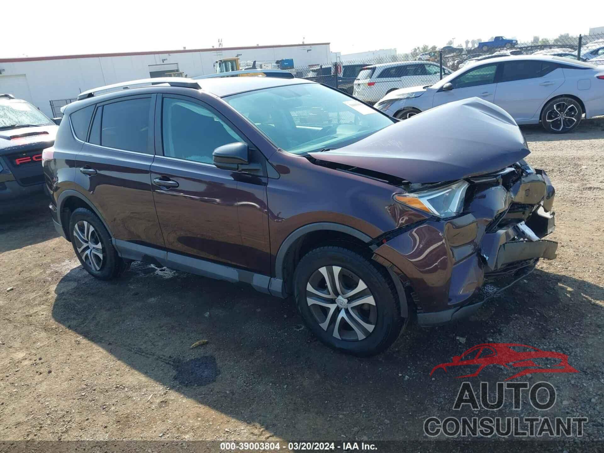 TOYOTA RAV4 2016 - 2T3BFREV1GW452948