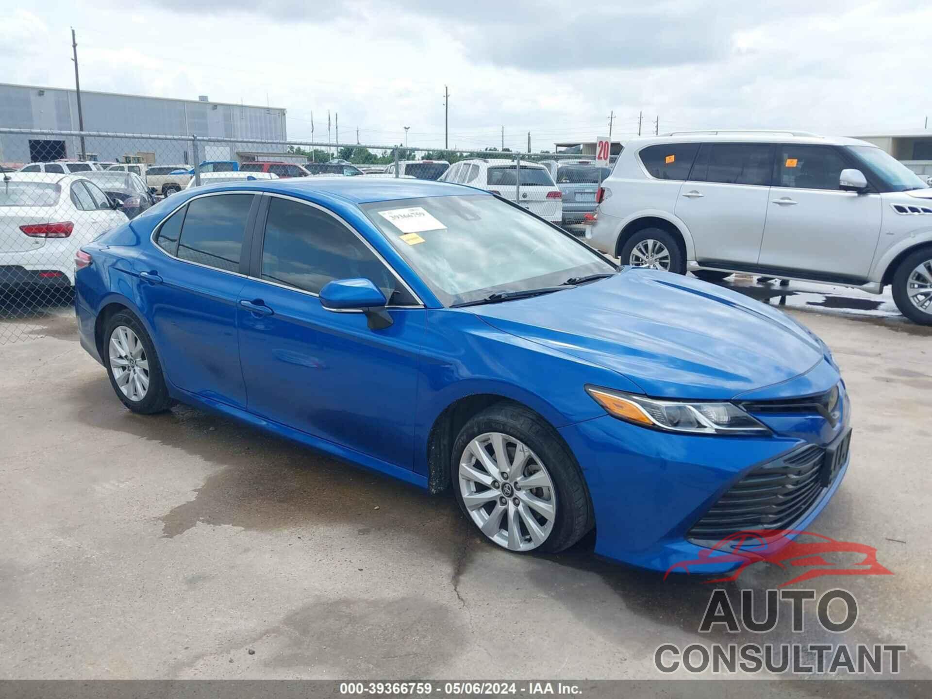 TOYOTA CAMRY 2020 - 4T1L11AK0L4343707