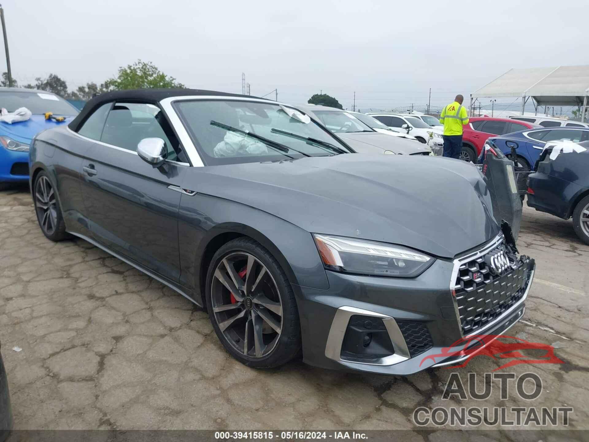 AUDI S5 CABRIOLET 2023 - WAUW4GF57PN000923