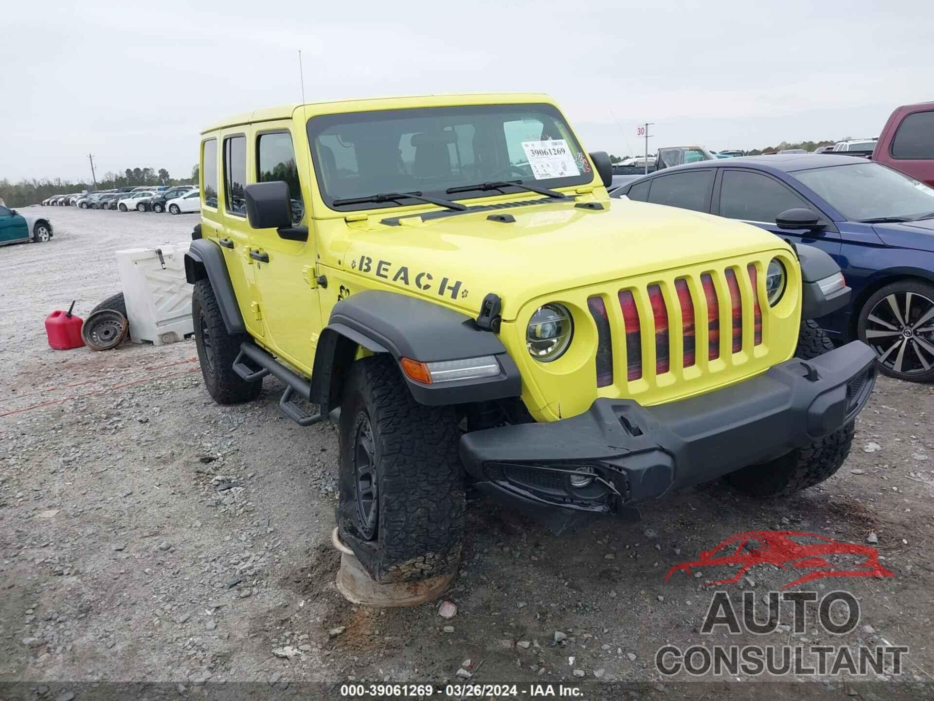 JEEP WRANGLER UNLIMITED 2022 - 1C4HJXDG9NW243097