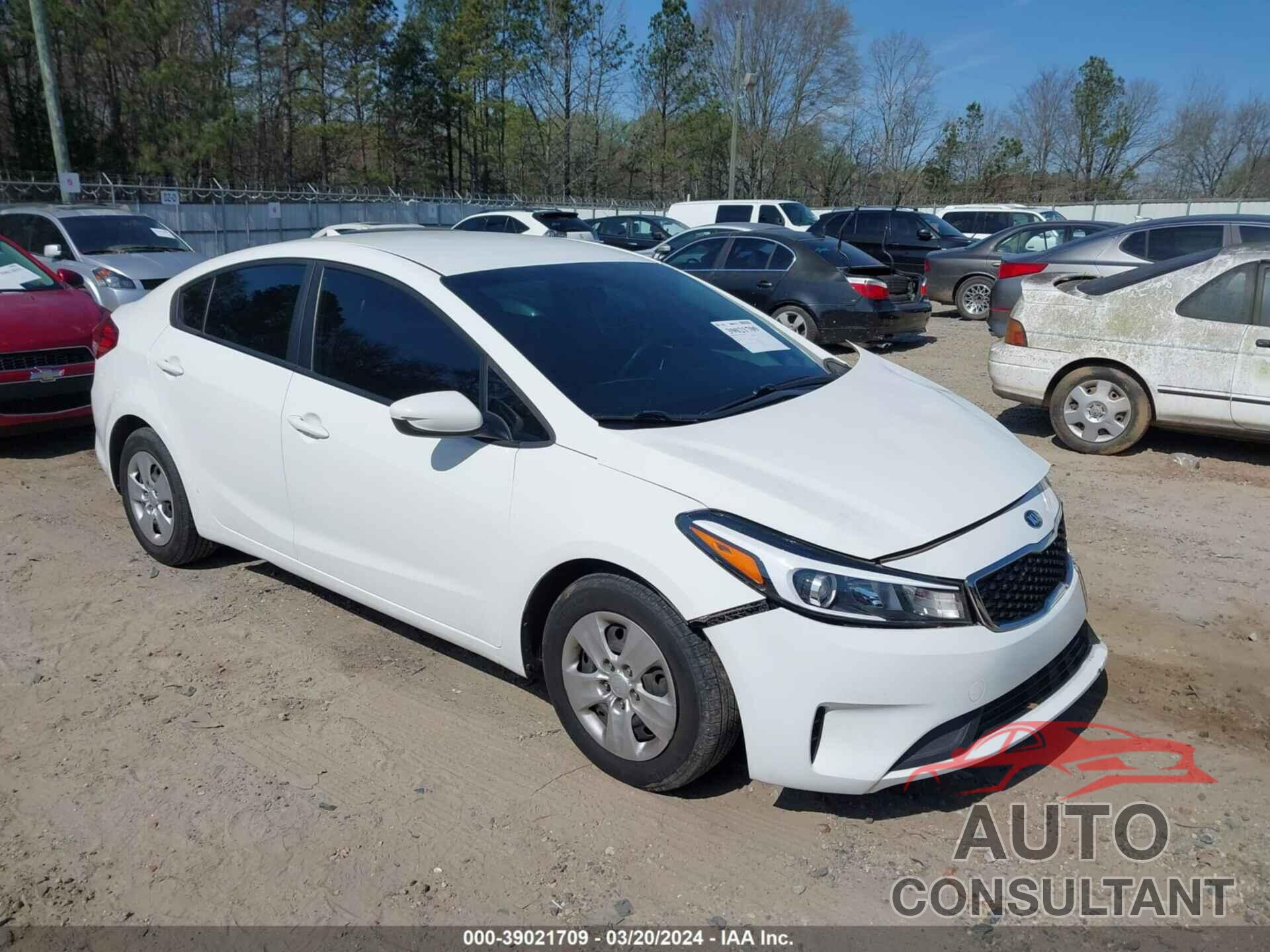 KIA FORTE 2017 - 3KPFK4A74HE122807