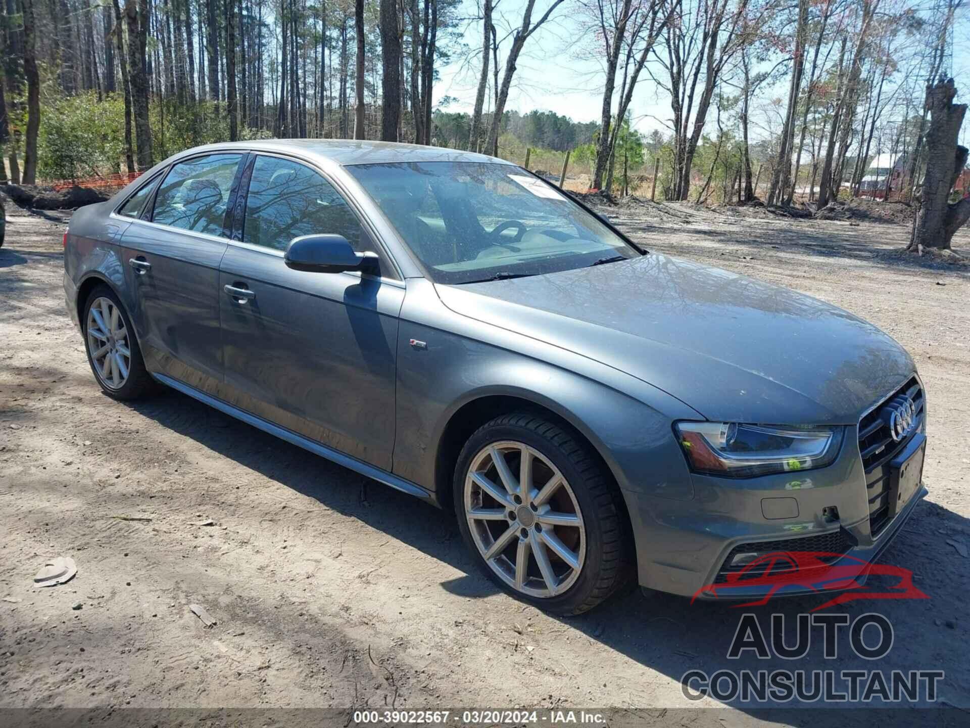 AUDI A4 2016 - WAUBFAFL5GN017871