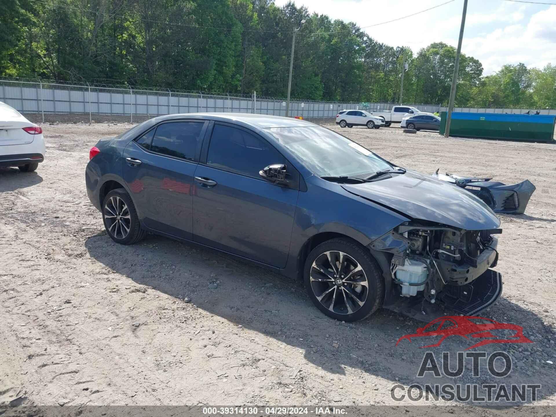 TOYOTA COROLLA 2017 - 2T1BURHEXHC823750