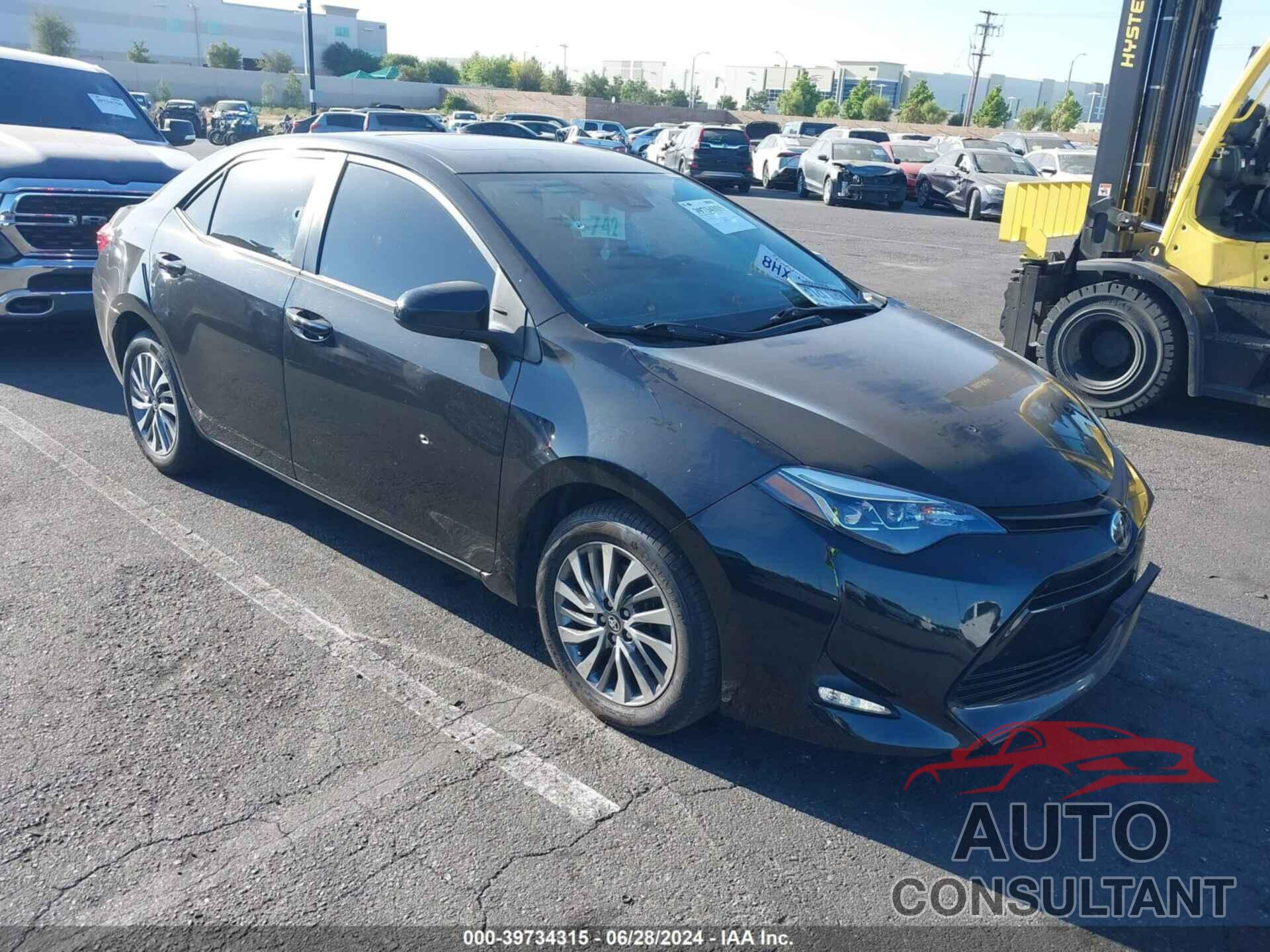 TOYOTA COROLLA 2019 - 5YFBURHE2KP928841