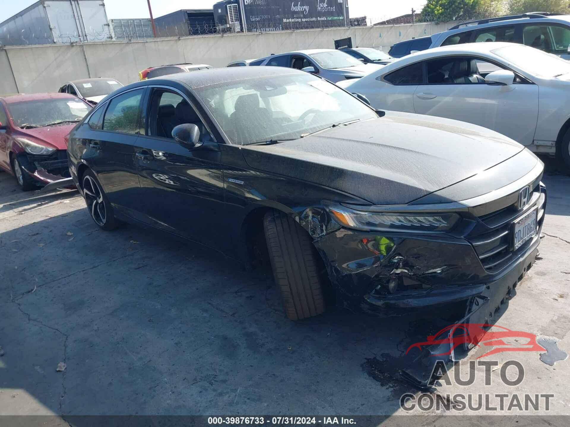 HONDA ACCORD 2022 - 1HGCV3F27NA034822