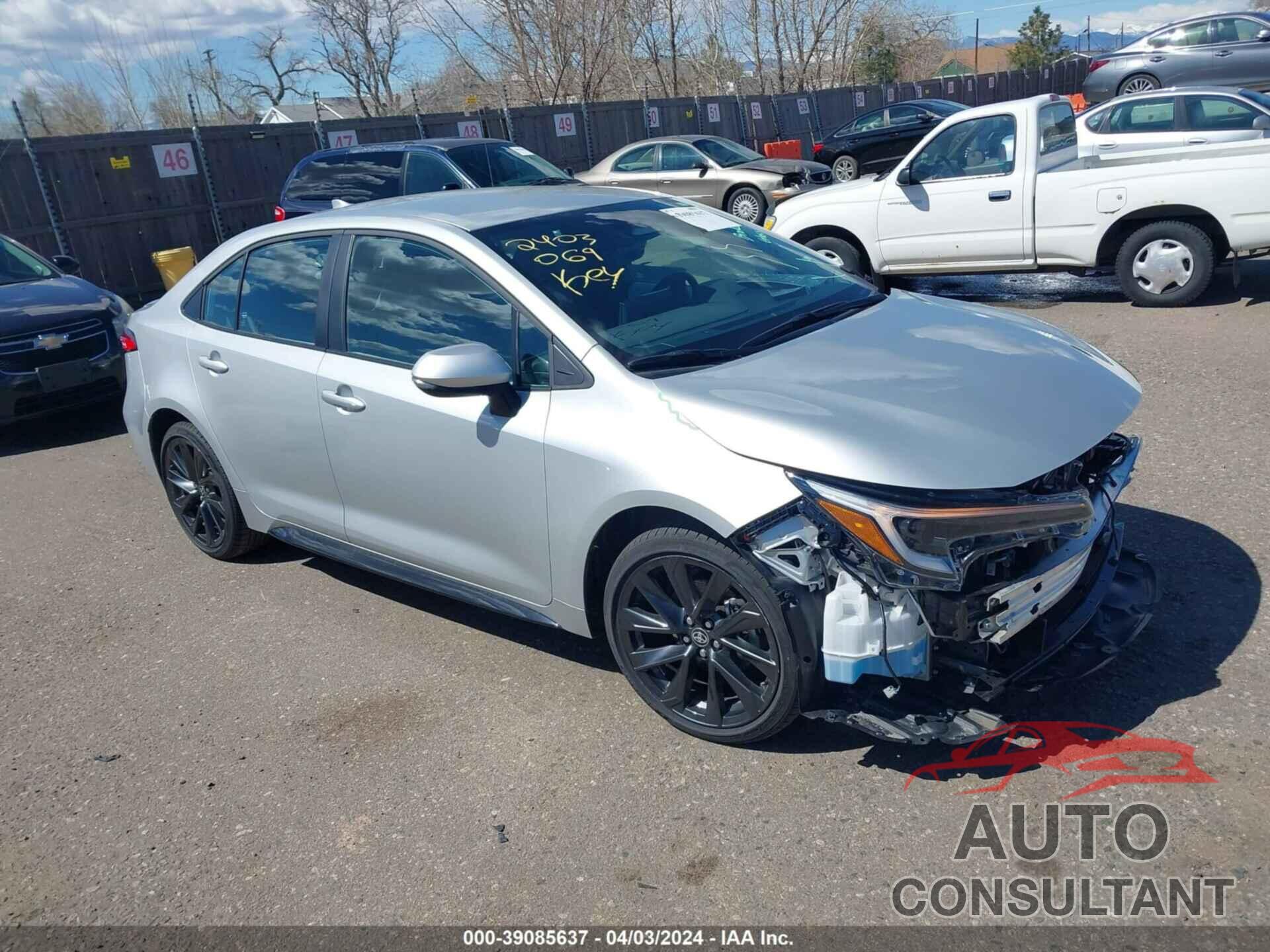 TOYOTA COROLLA 2023 - 5YFS4MCE7PP160629