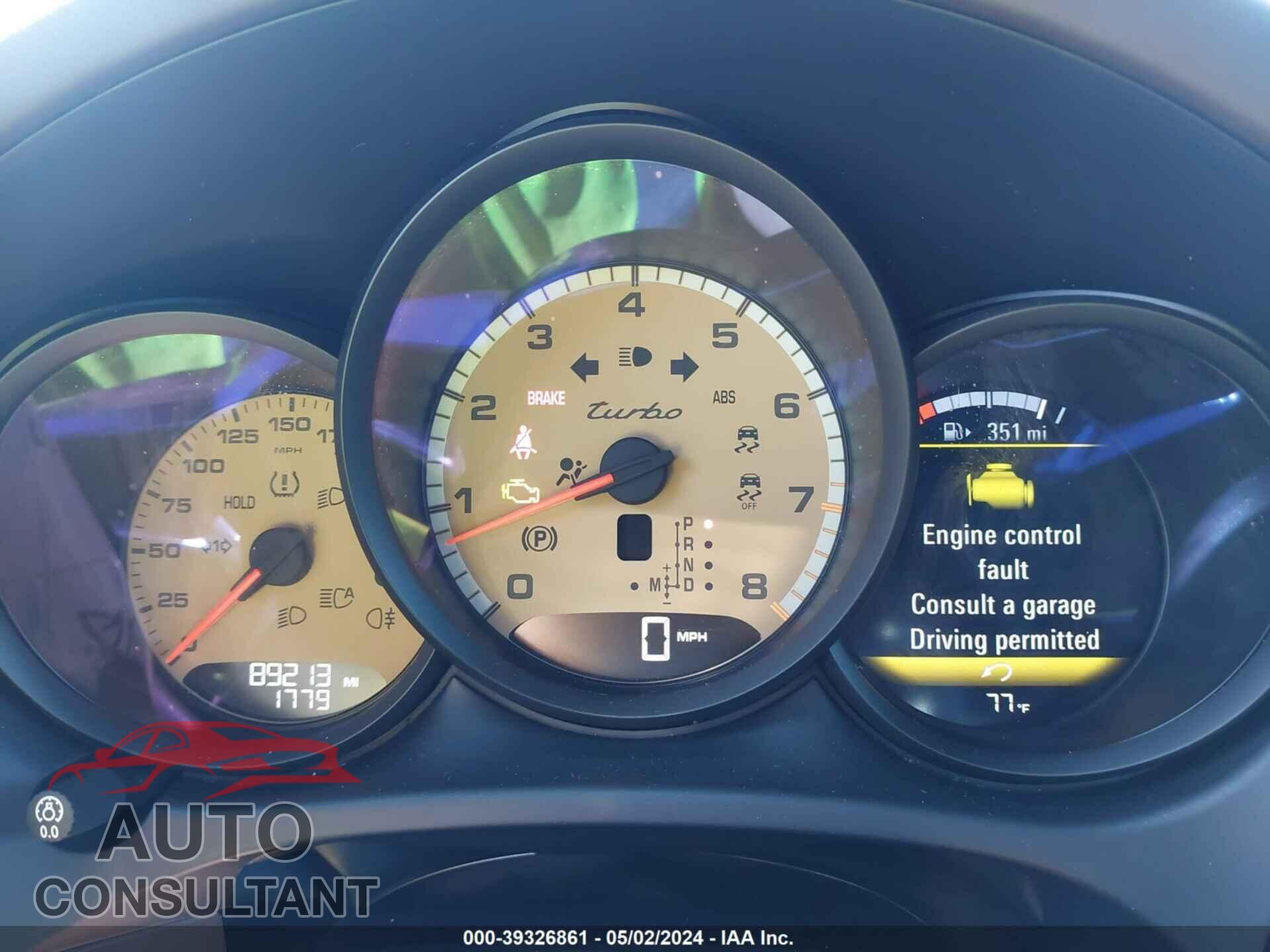 PORSCHE MACAN 2016 - WP1AF2A53GLB94653