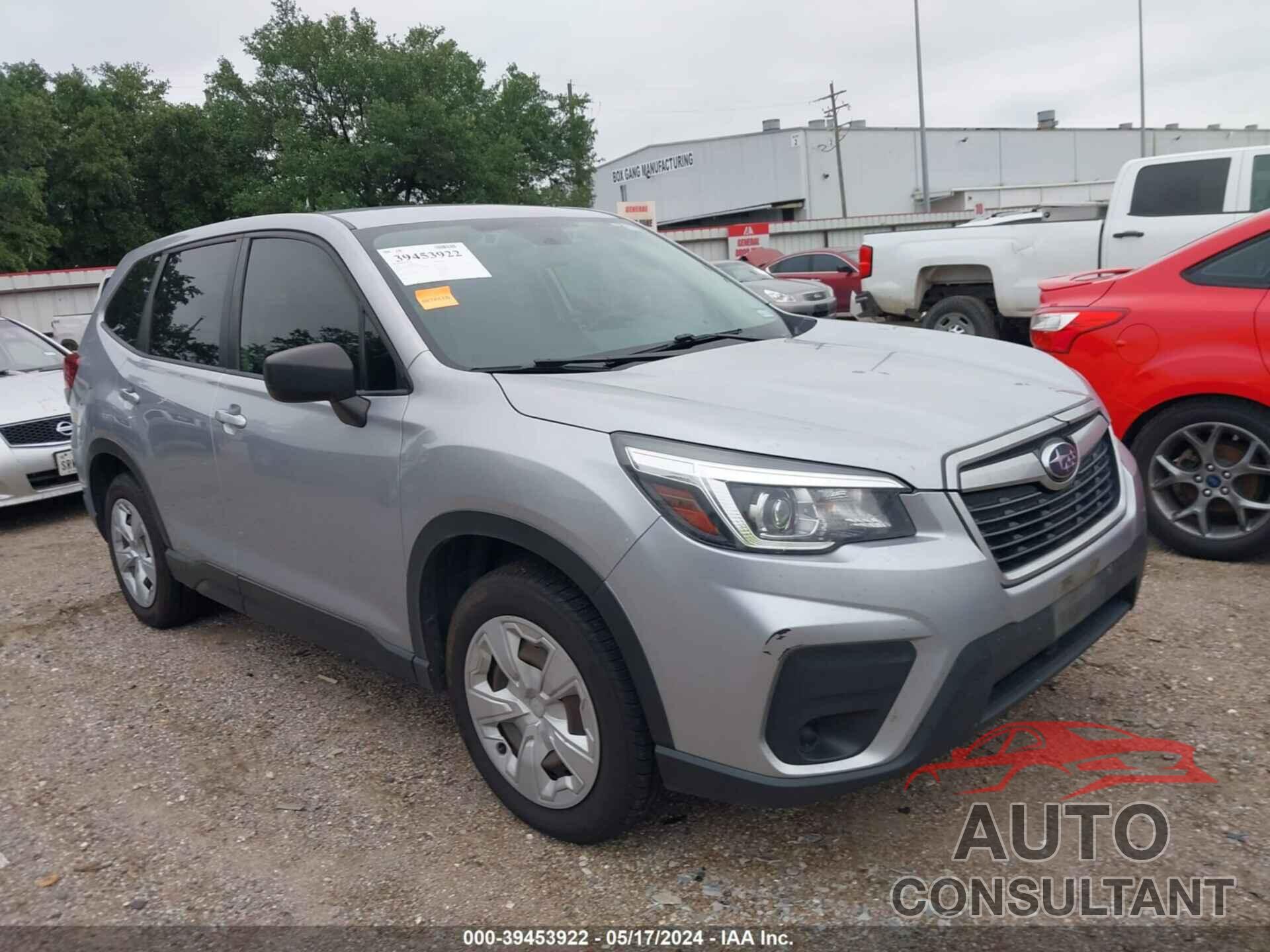 SUBARU FORESTER 2020 - JF2SKAAC8LH538499