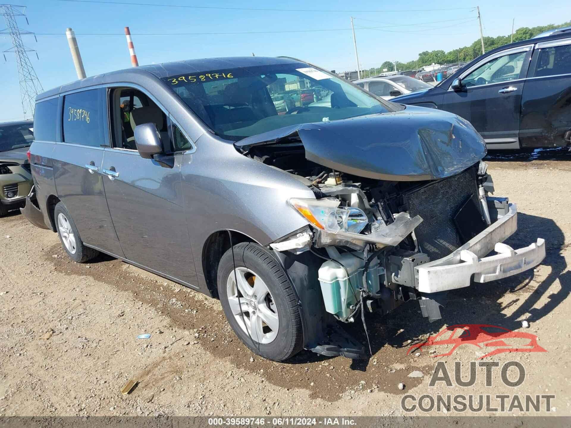 NISSAN QUEST 2015 - JN8AE2KPXF9126791