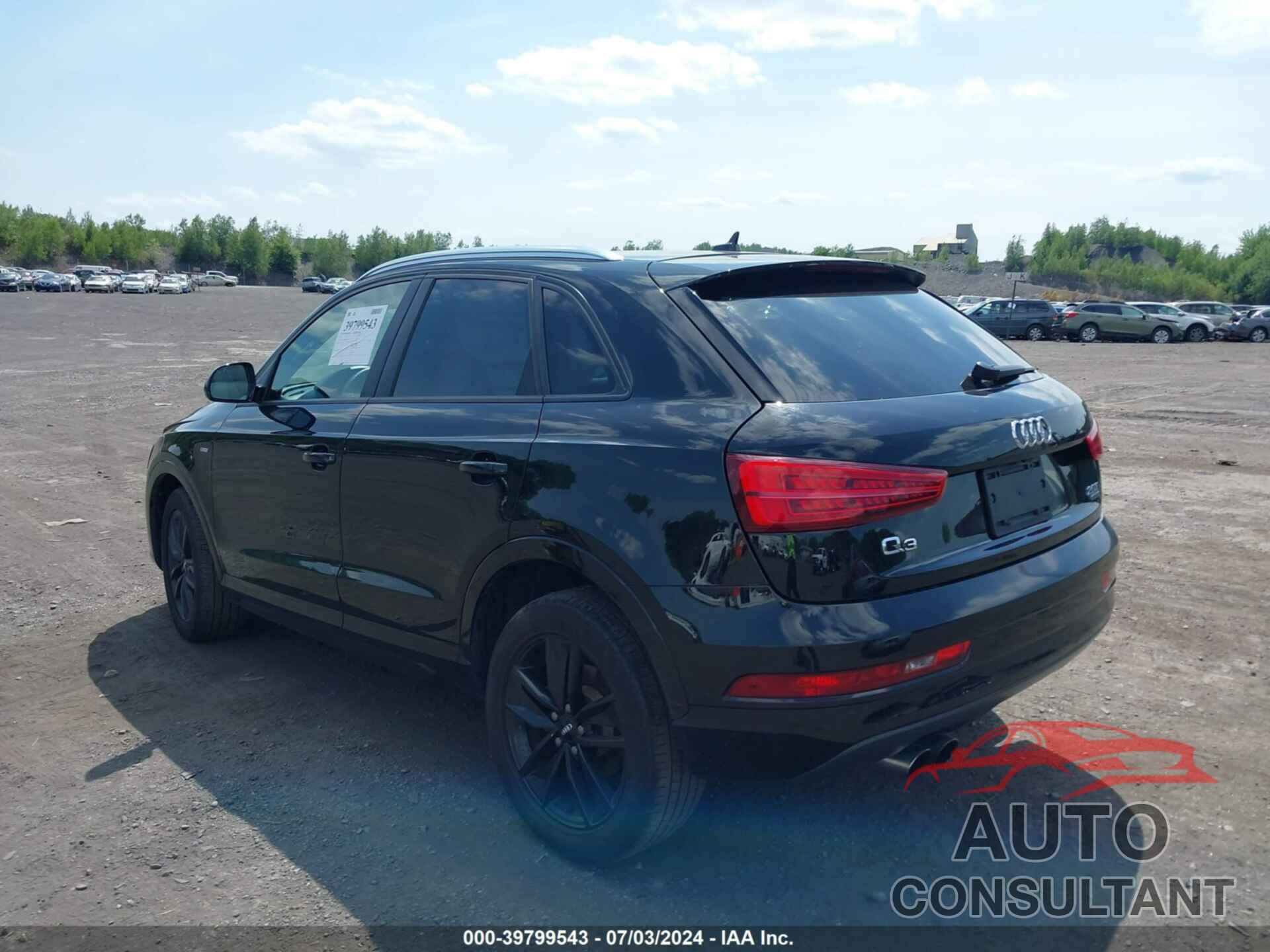 AUDI Q3 2018 - WA1ECCFS0JR014561