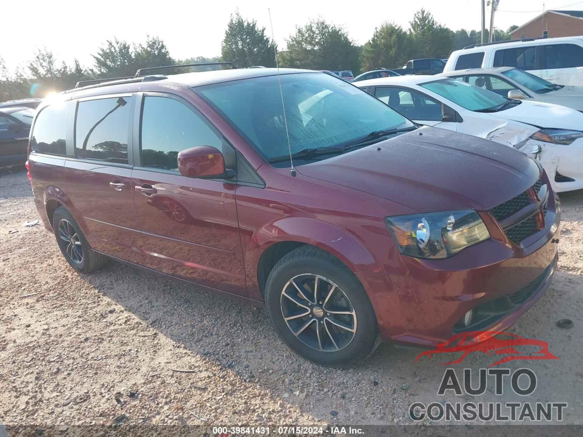 DODGE GRAND CARAVAN 2017 - 2C4RDGEG5HR716212