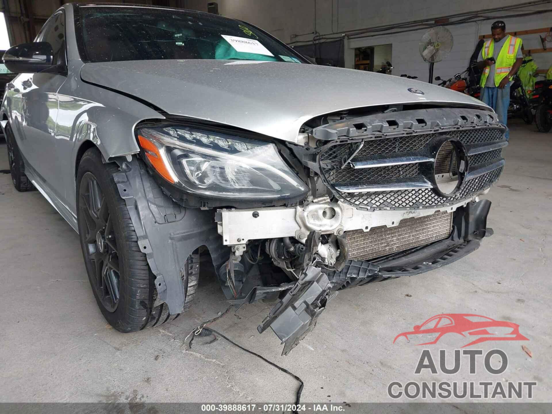 MERCEDES-BENZ C 300 2017 - 55SWF4JBXHU193477