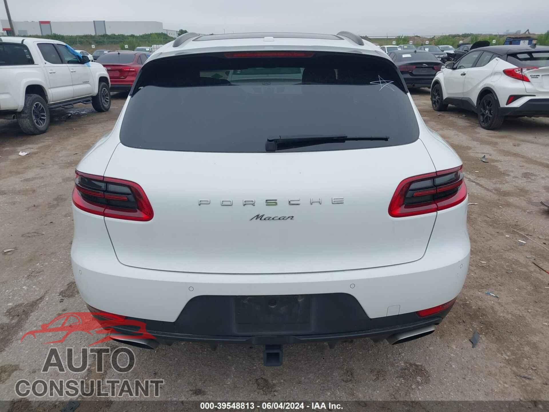 PORSCHE MACAN 2017 - WP1AA2A50HLB83836