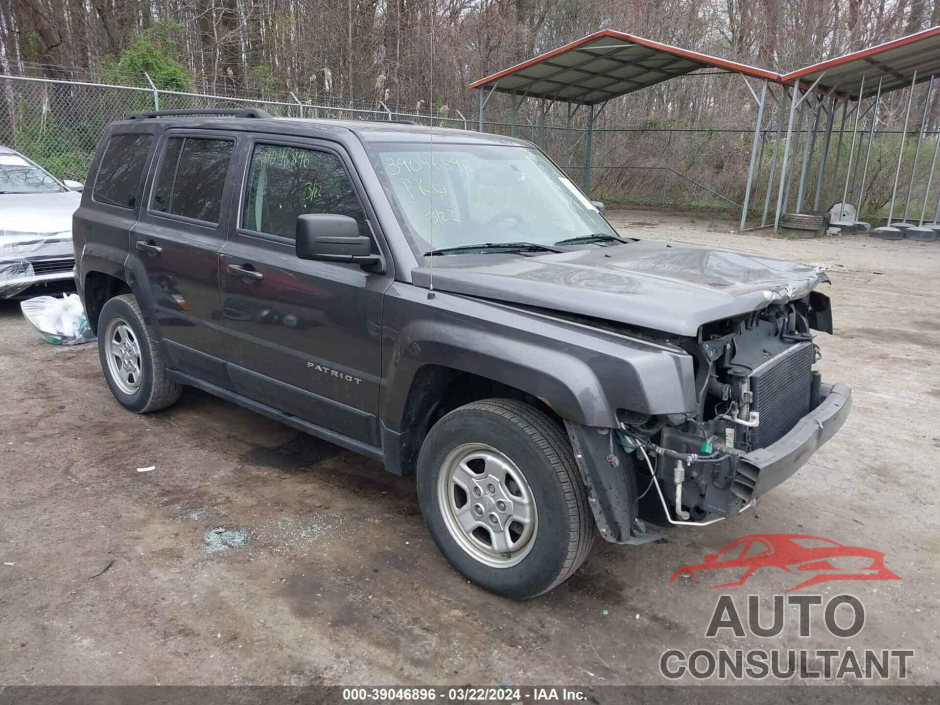 JEEP PATRIOT 2017 - 1C4NJRBB4HD112598