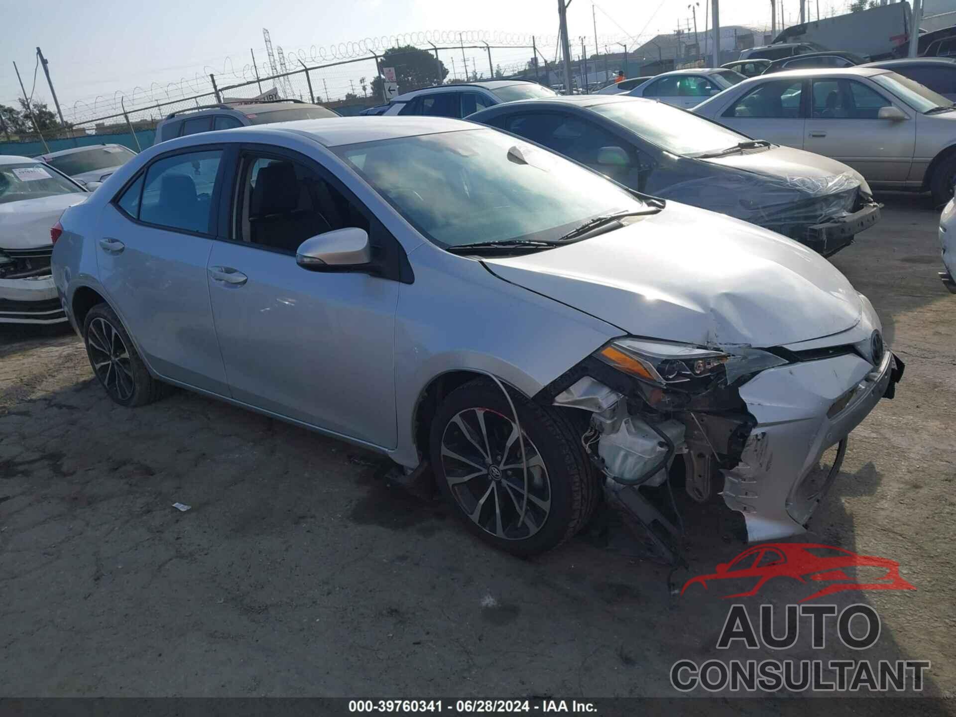 TOYOTA COROLLA 2017 - 5YFBURHE9HP648682