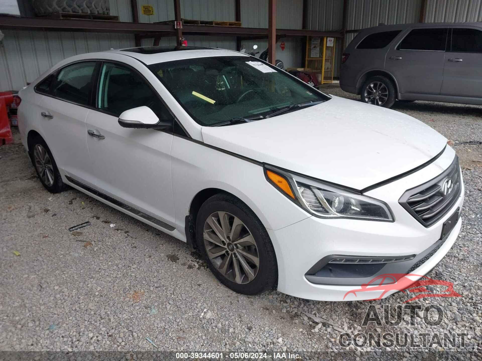 HYUNDAI SONATA 2017 - 5NPE34AFXHH553471