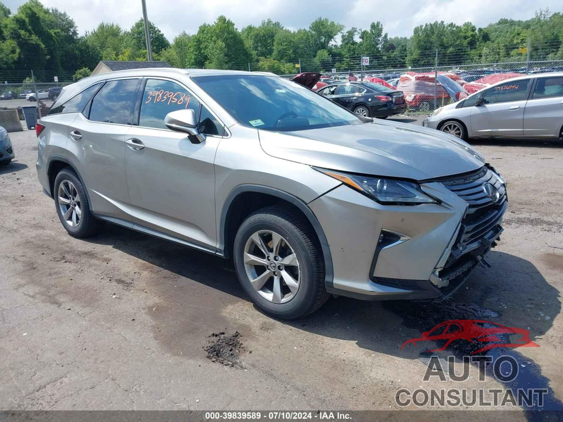 LEXUS RX 350L 2018 - JTJDZKCA0J2001319