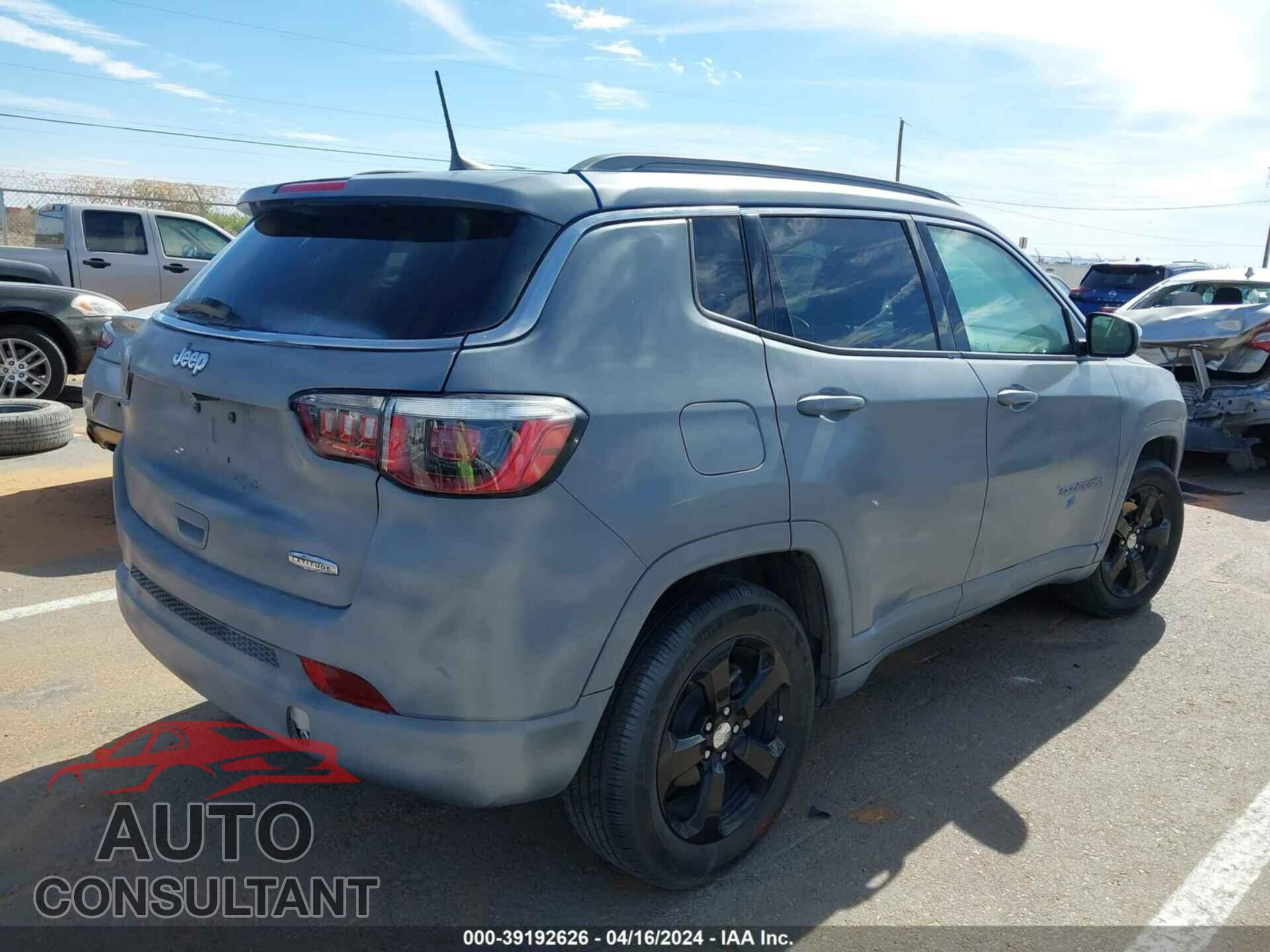 JEEP COMPASS 2017 - 3C4NJCBB6HT629456