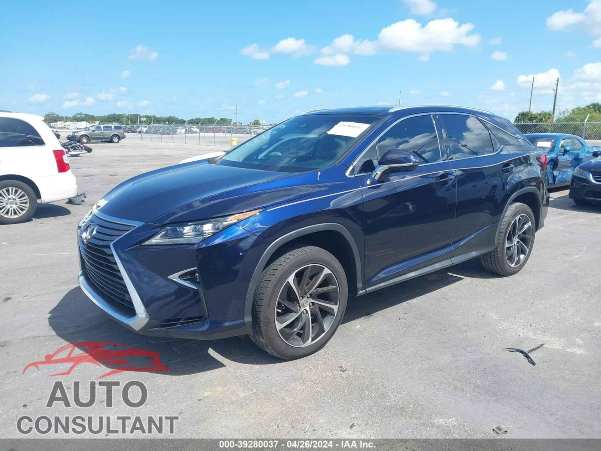 LEXUS RX 2016 - 2T2ZZMCA2GC003048