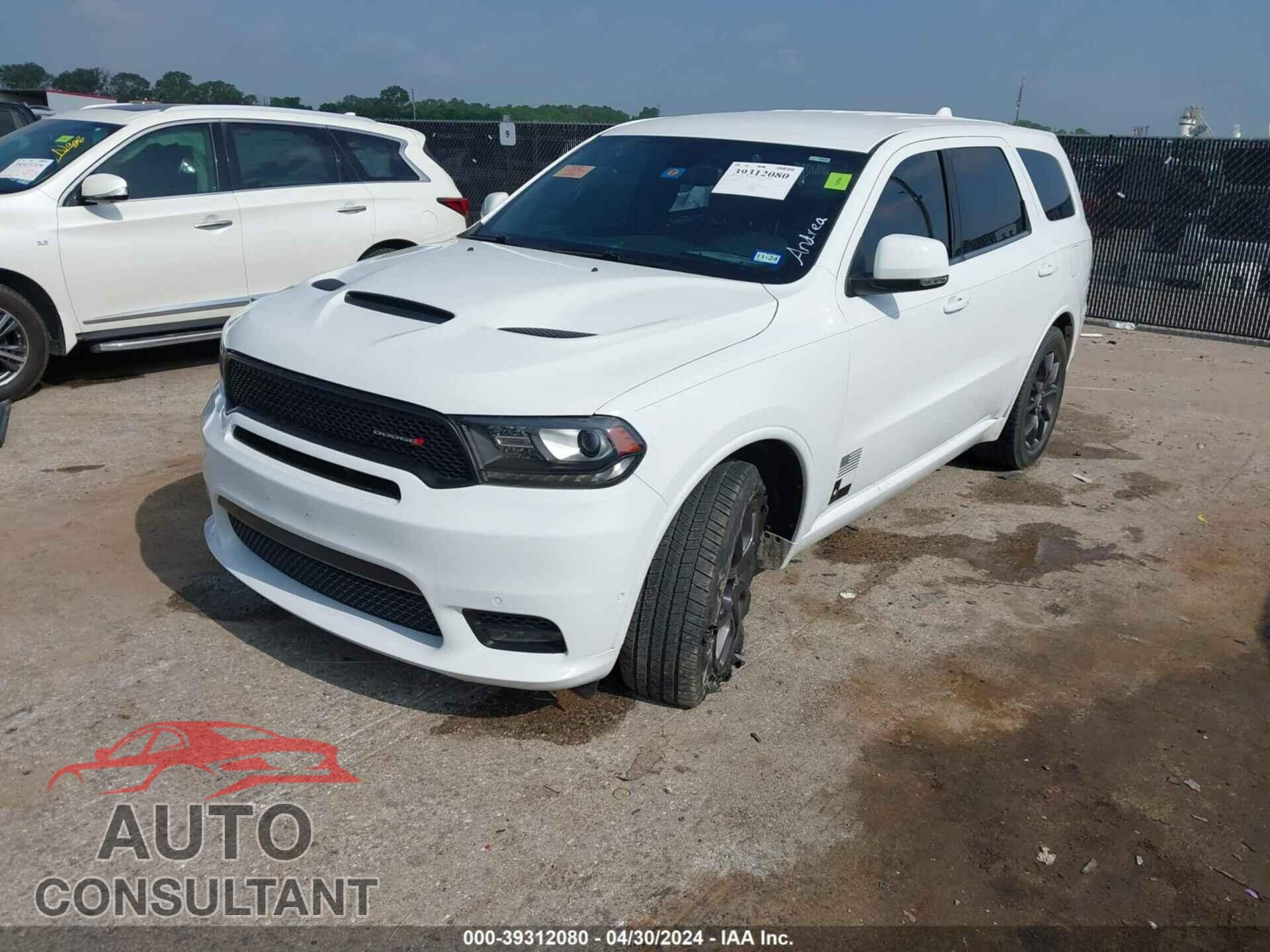 DODGE DURANGO 2018 - 1C4SDHCT9JC403184