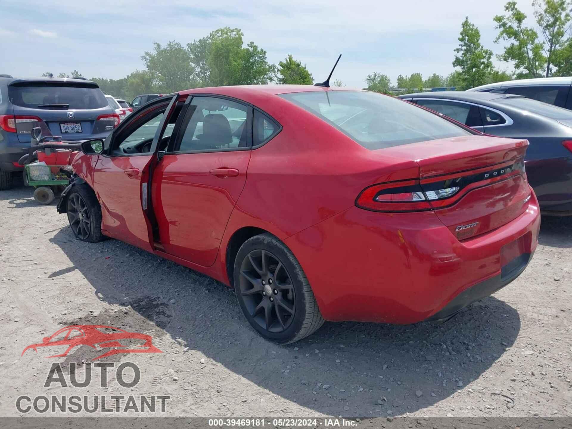 DODGE DART 2016 - 1C3CDFBB0GD608224
