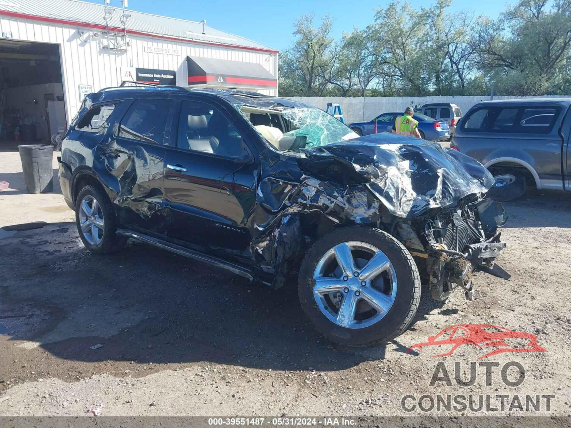 DODGE DURANGO 2012 - 1C4SDJET4CC286248