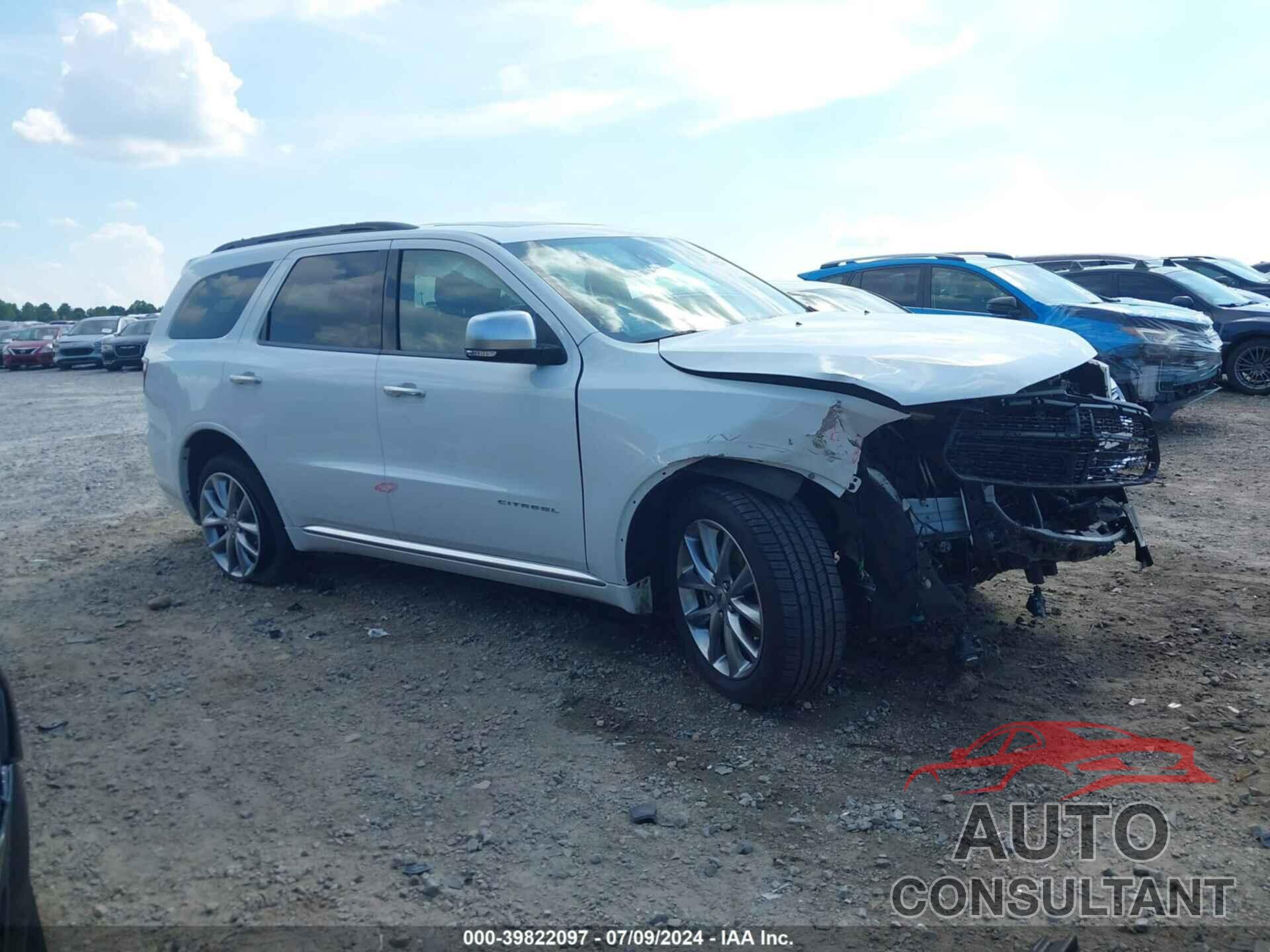 DODGE DURANGO 2019 - 1C4RDHEG0KC603127