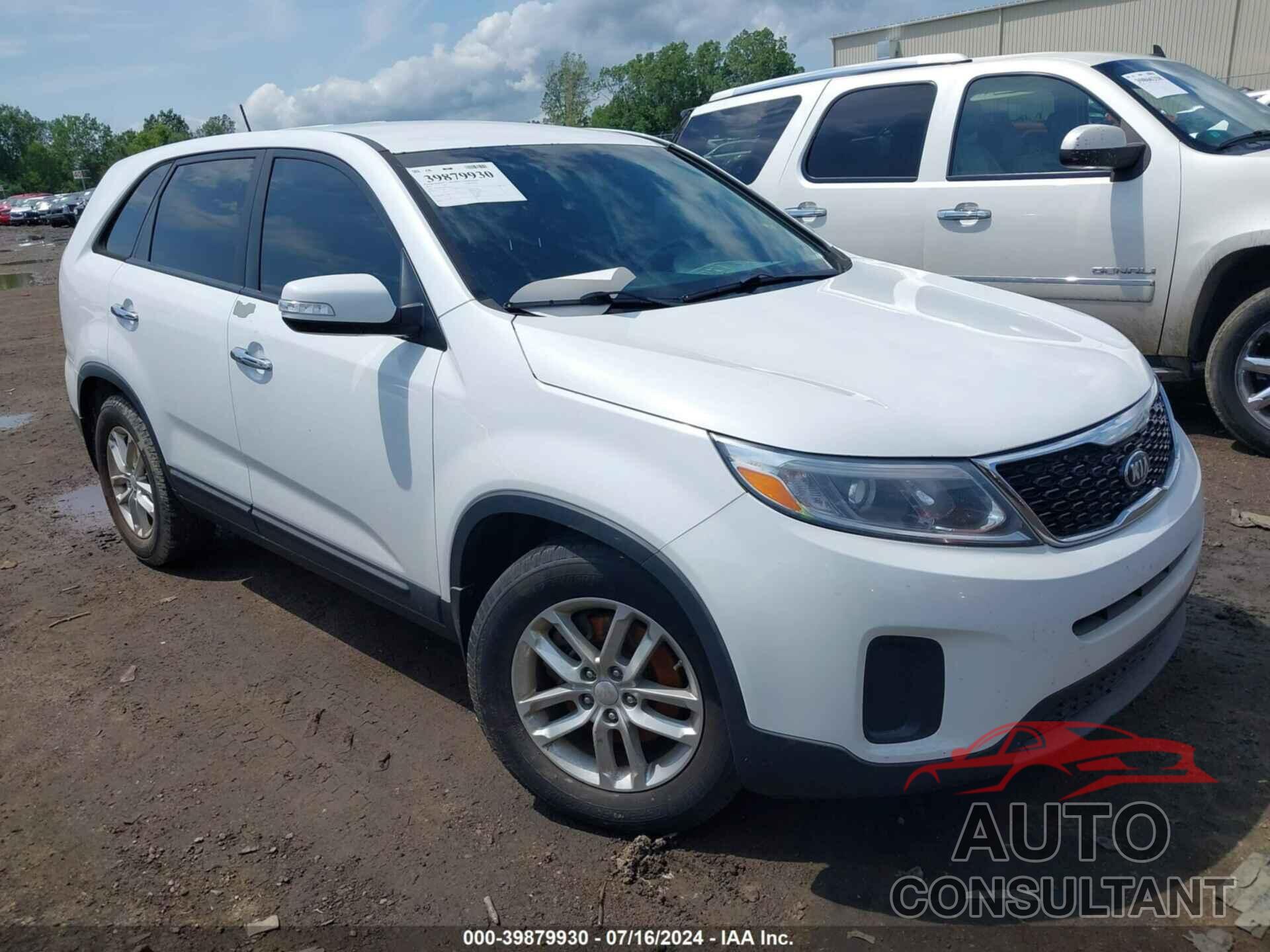 KIA SORENTO 2014 - 5XYKT3A69EG539397