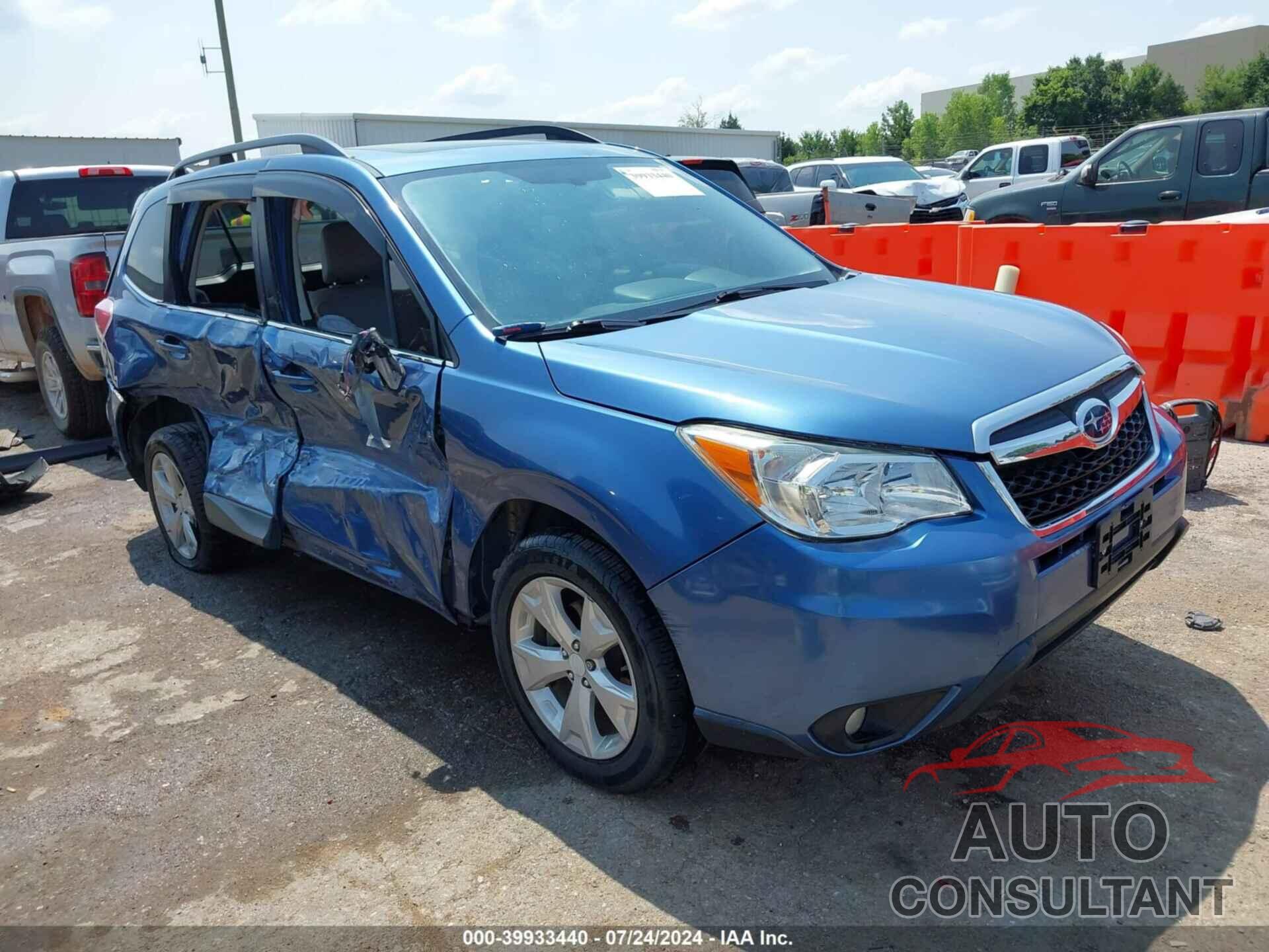 SUBARU FORESTER 2016 - JF2SJAHC4GH425308