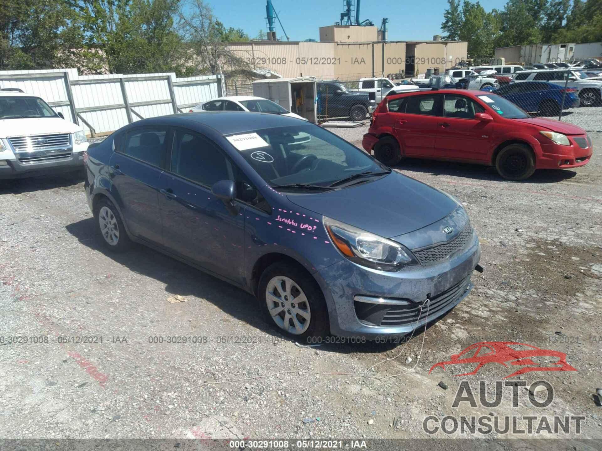 KIA RIO 2016 - KNADM4A34G6650881