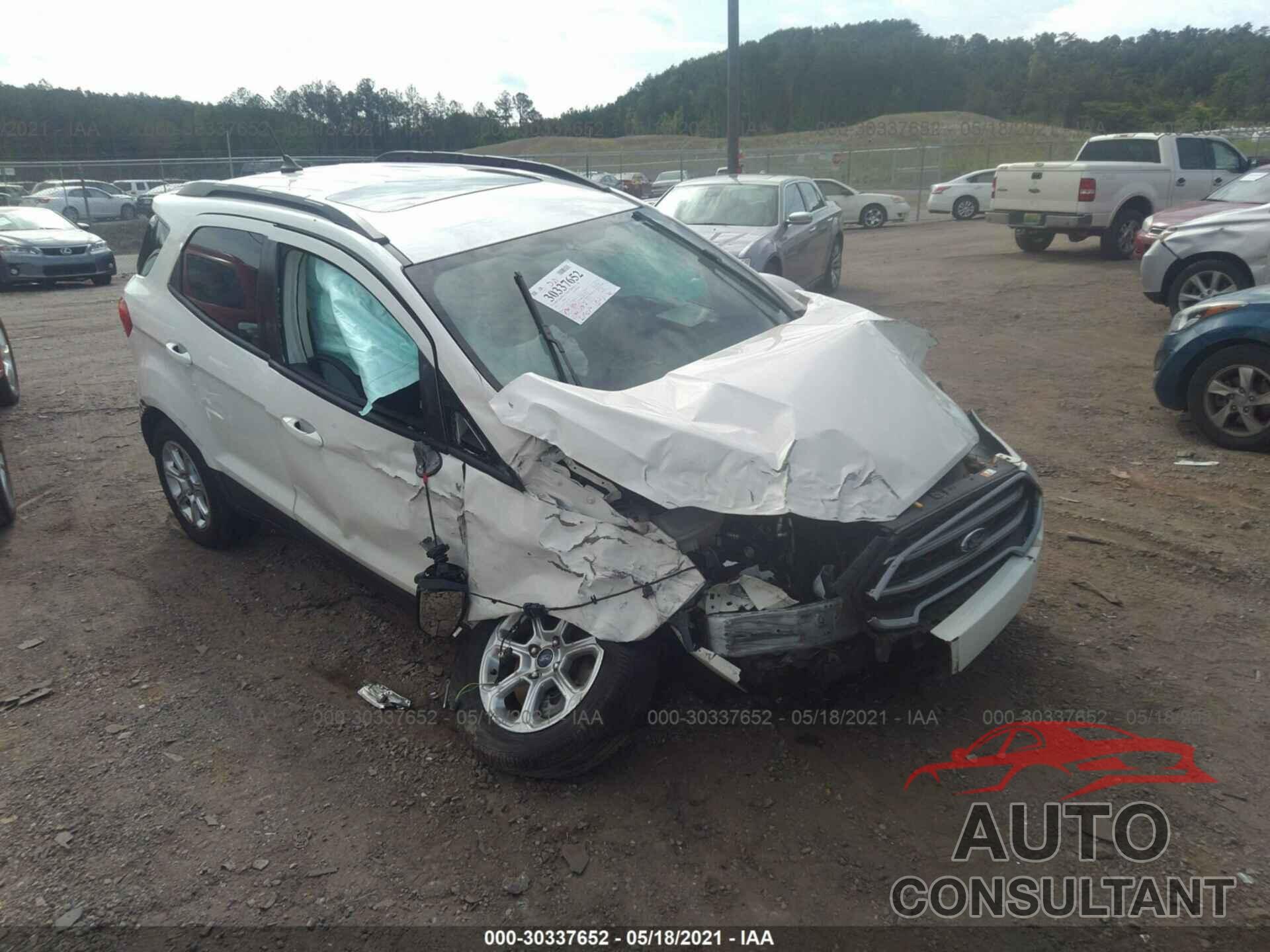 FORD ECOSPORT 2020 - MAJ6S3GL1LC344919