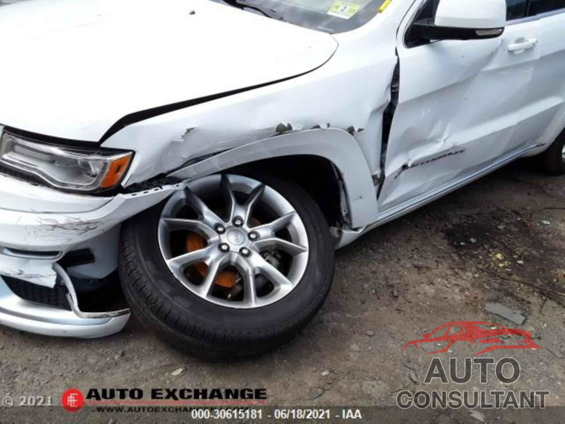 JEEP GRAND CHEROKEE 2016 - 1C4RJFJG9GC319599