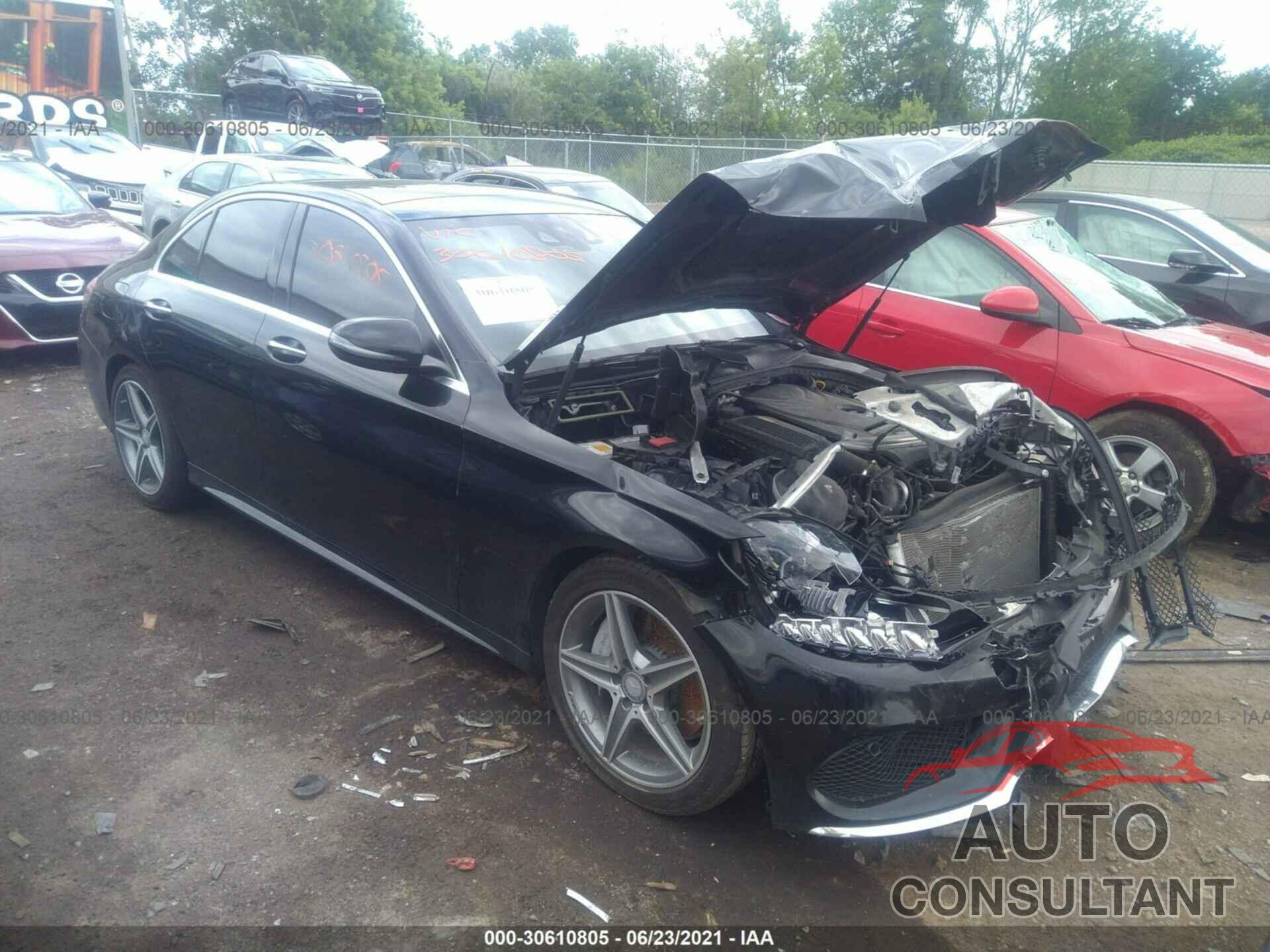 MERCEDES-BENZ C-CLASS 2016 - 55SWF4KB8GU119021