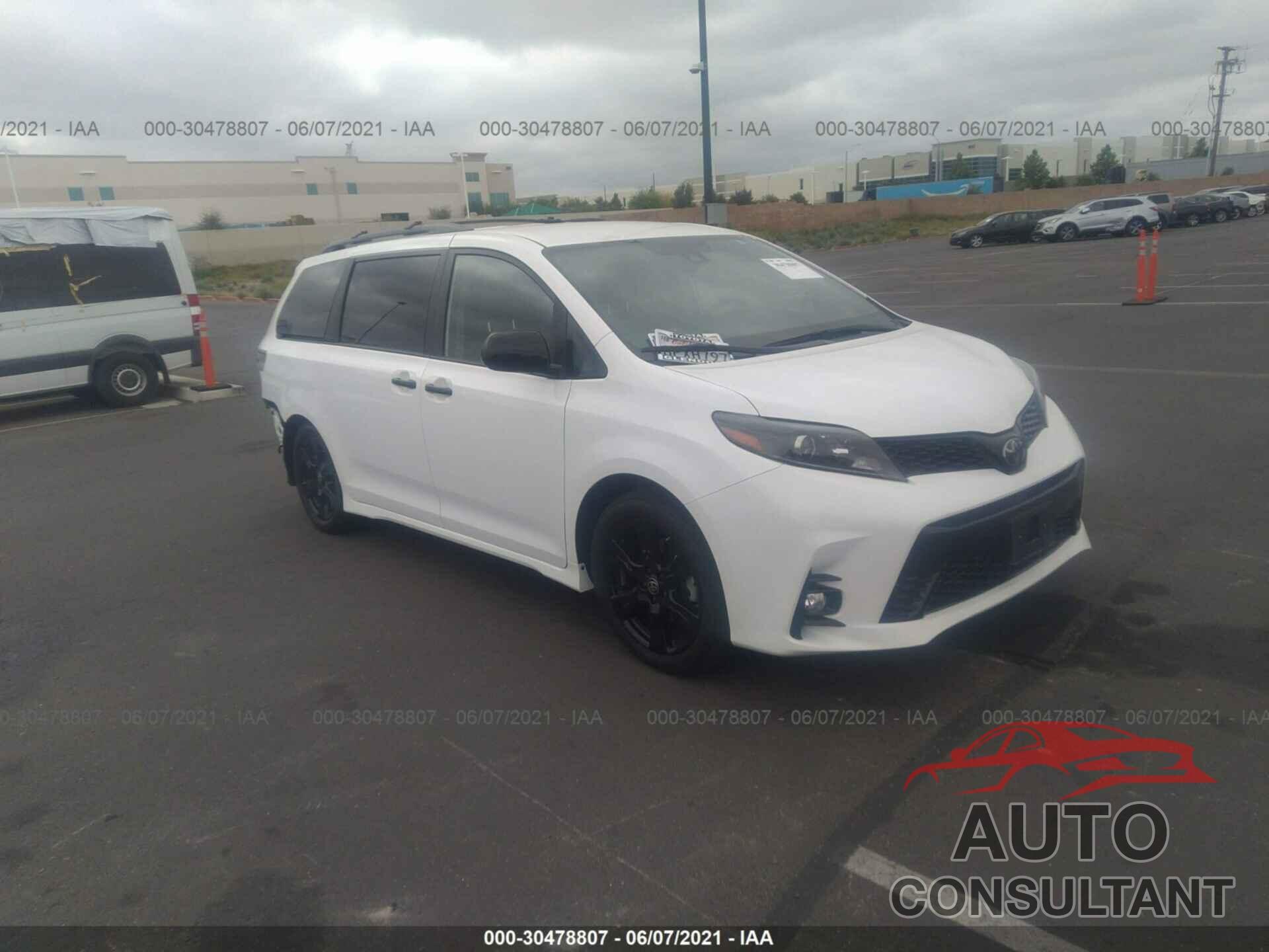 TOYOTA SIENNA 2020 - 5TDXZ3DC7LS057016