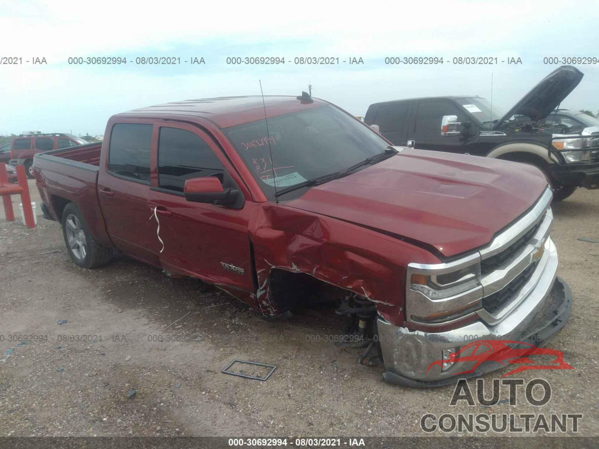 CHEVROLET SILVERADO 1500 2018 - 3GCUKREC8JG178738