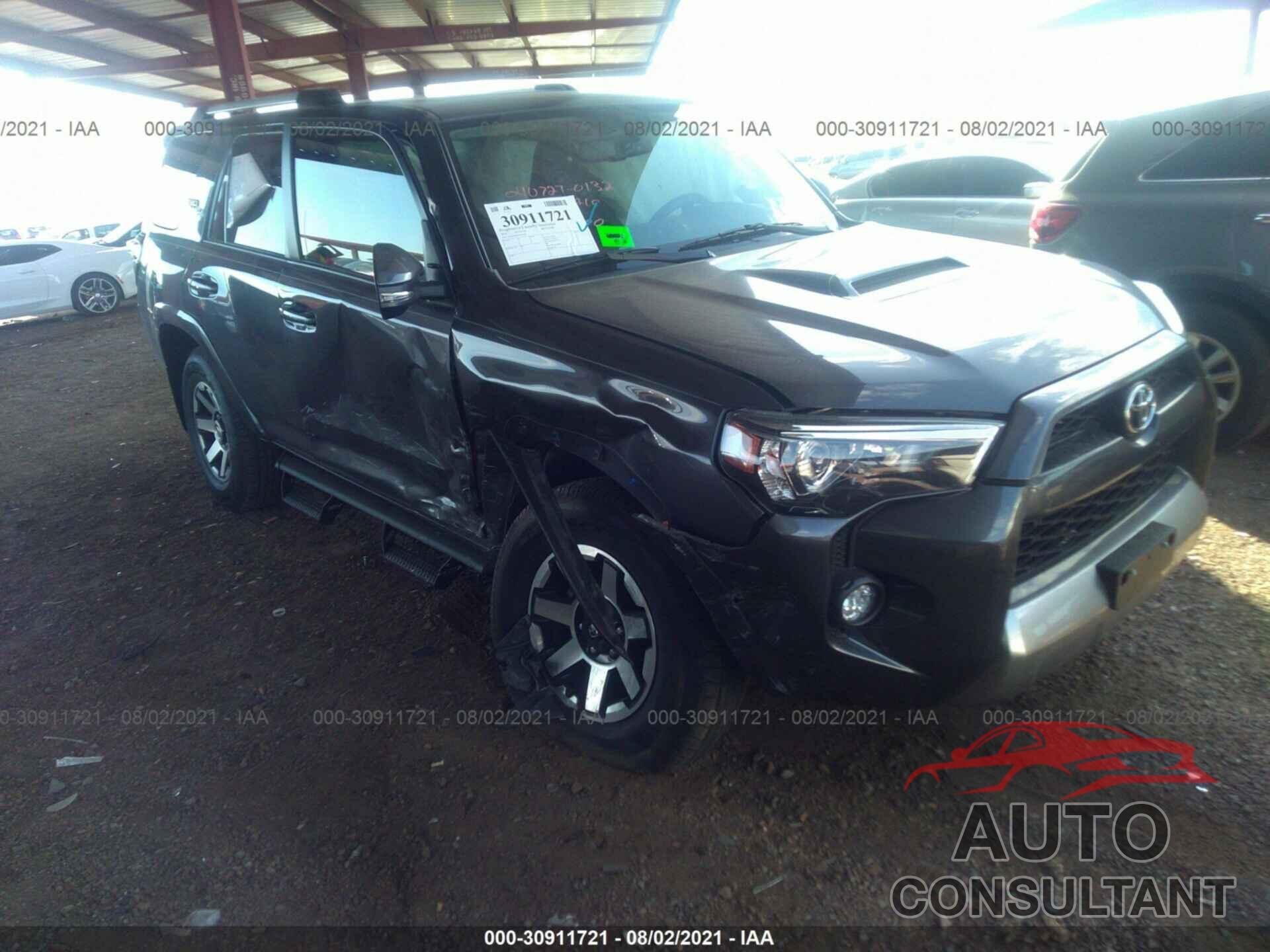 TOYOTA 4RUNNER 2018 - JTEBU5JR5J5587836