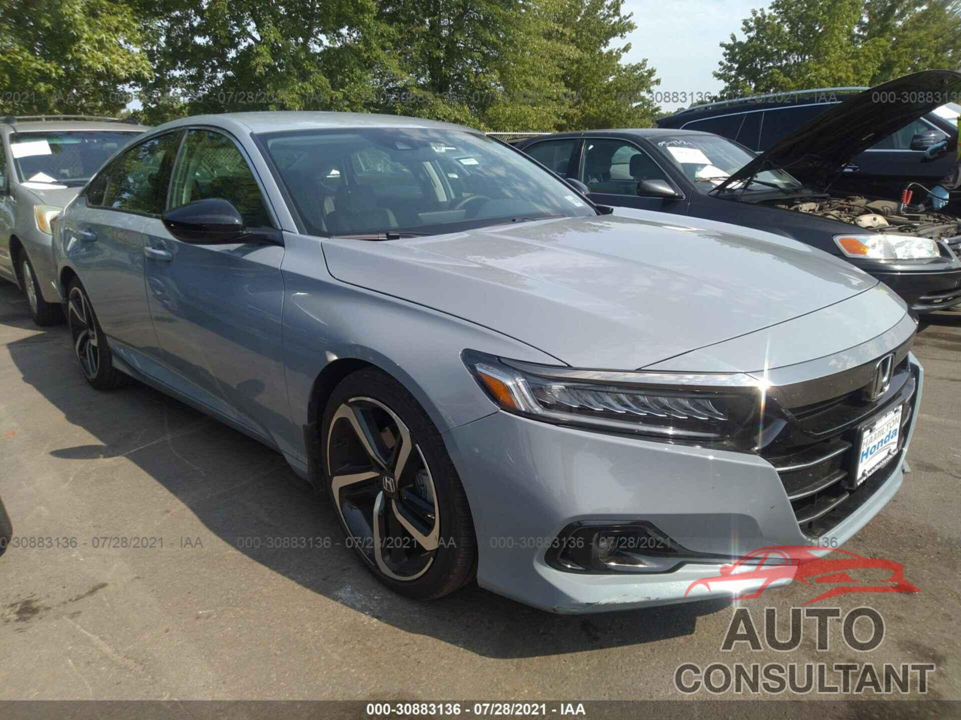 HONDA ACCORD SEDAN 2021 - 1HGCV1F44MA025032
