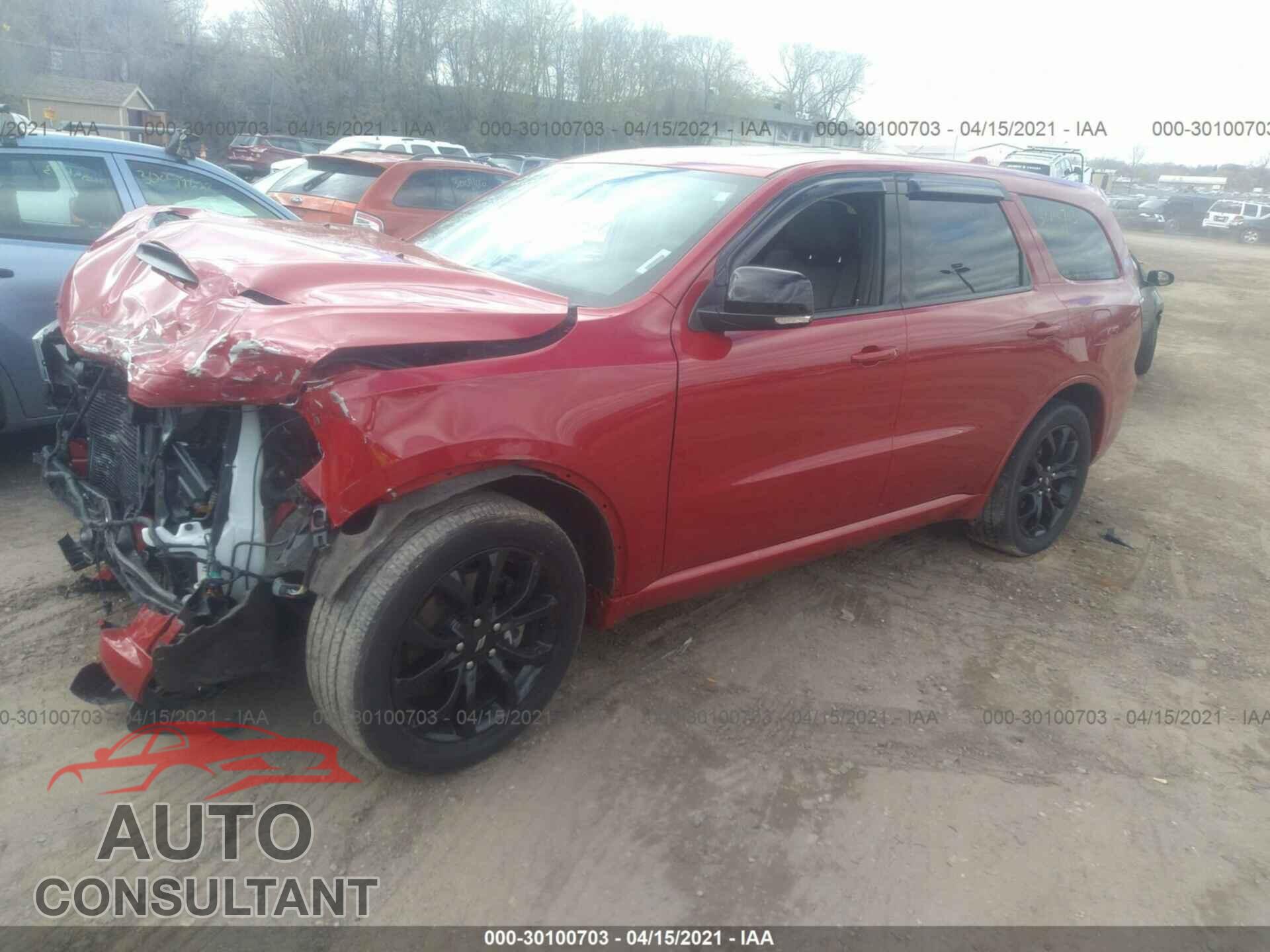 DODGE DURANGO 2019 - 1C4SDJCT7KC622797